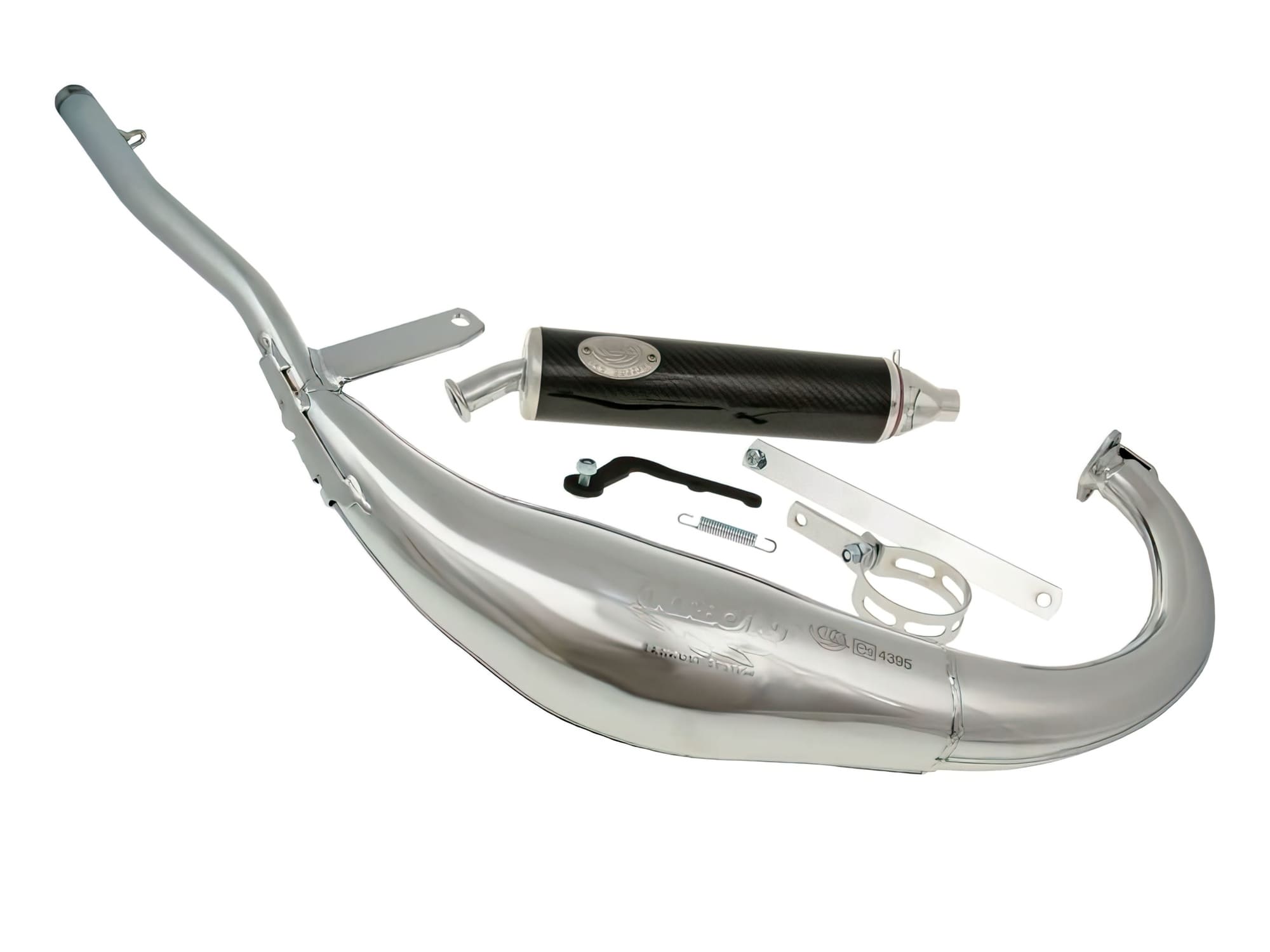 TK-H10036-Q Marmitta Turbo Kit Bajo RQ Chrom Beta RK6 50 (motore Beta), COD: TK-H10036-Q