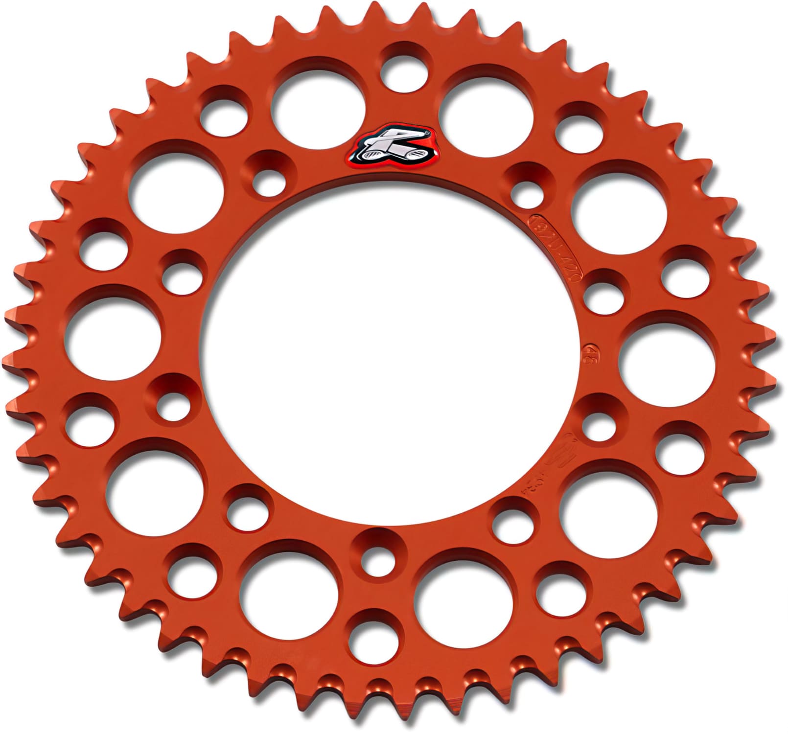 REN-12112467 Corona Renthal 420 Z.48 Ultra Light autopulente arancione TC / SX 65, COD: REN-12112467