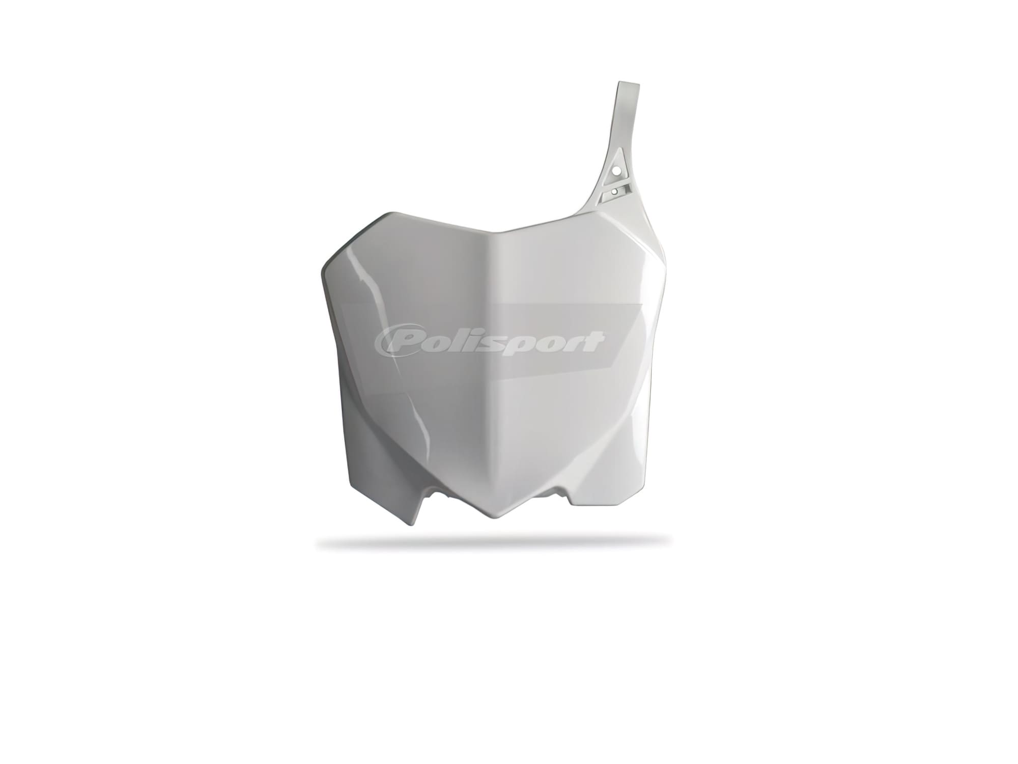 POL-PS213W08 Targhetta Numero di Gara Polisport CRF 09-12 bianco