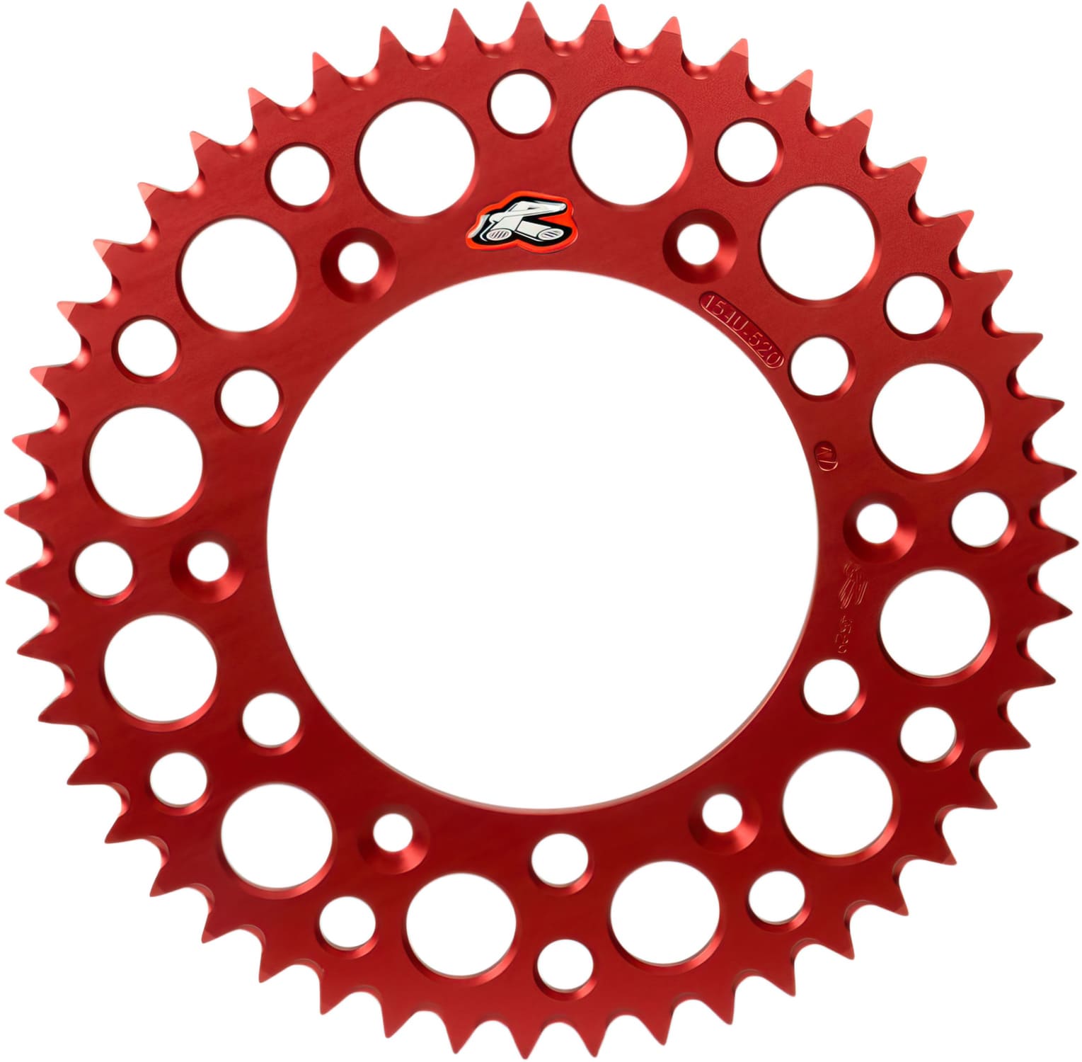 REN-12110291 Corona Renthal 420 Z.55 Ultra Light autopulente rosso CR 80 / 85, COD: REN-12110291