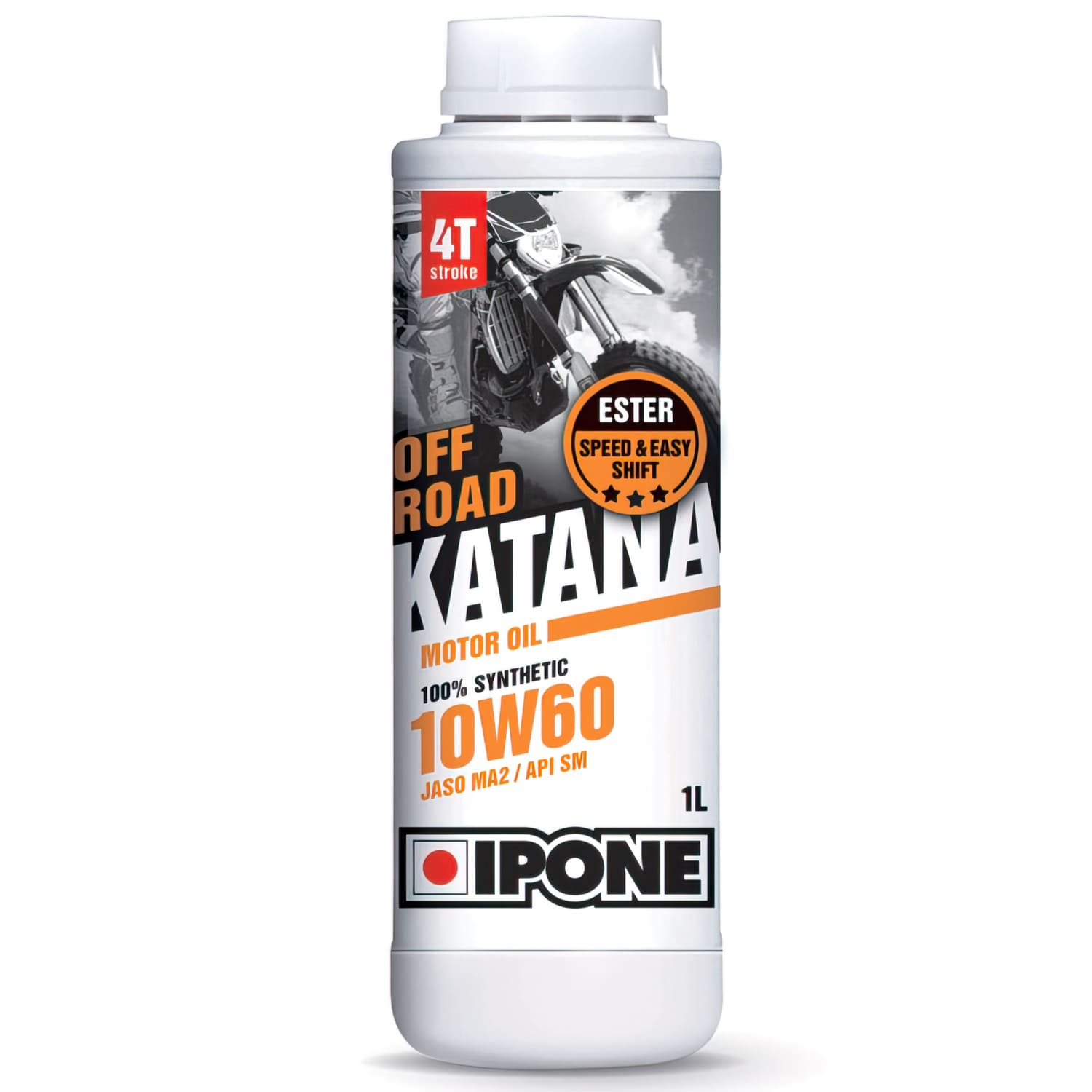 IP-KATANAOR-10W60/1L Olio Motore 4 tempi 10W60 Ipone Katana Off Road 100% sintetico 1L, COD: IP-KATANAOR-10W60/1L