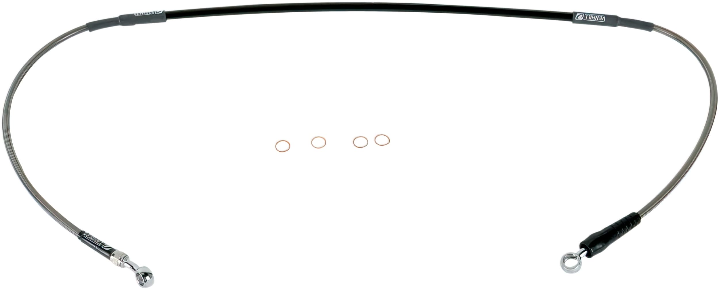 MR17411874 Tubo Freno anteriore treccia d'acciaio Moose Racing YZ / YZF, COD: MR17411874