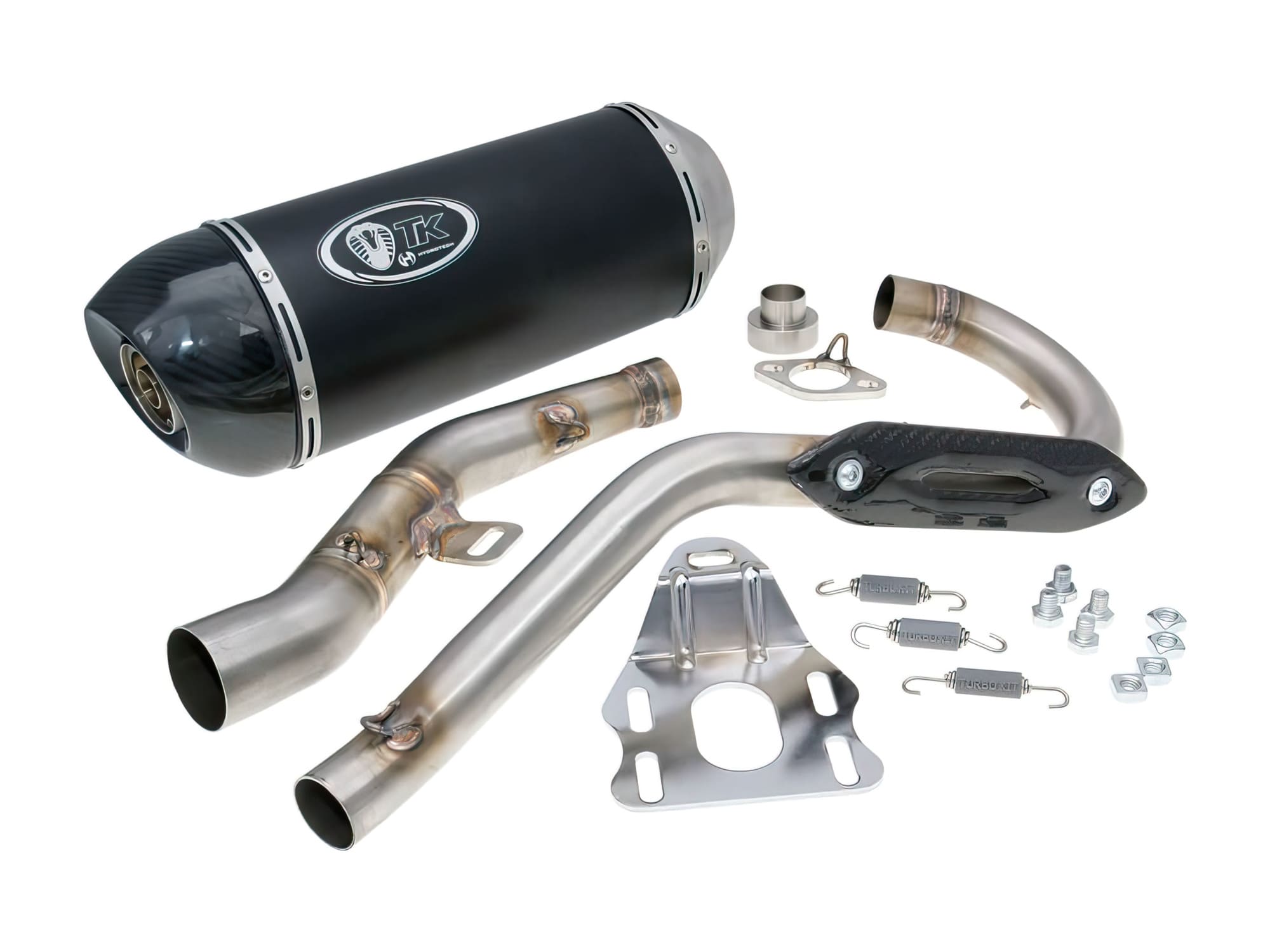 TK-V4T68-H2 Marmitta Turbo Kit Off Road 125 Oval H2 Rieju Marathon Pro 125, COD: TK-V4T68-H2