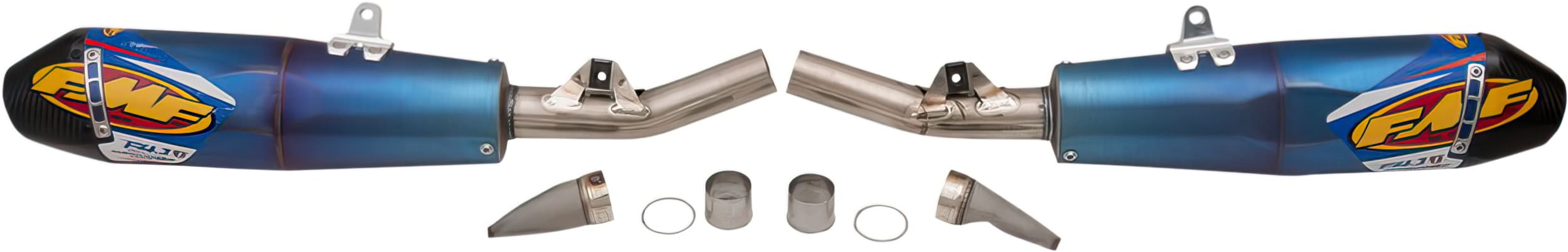 FMF18211994 Silenziatore FMF Factory 4.1 titanio / alluminio (coppia) CRF 250