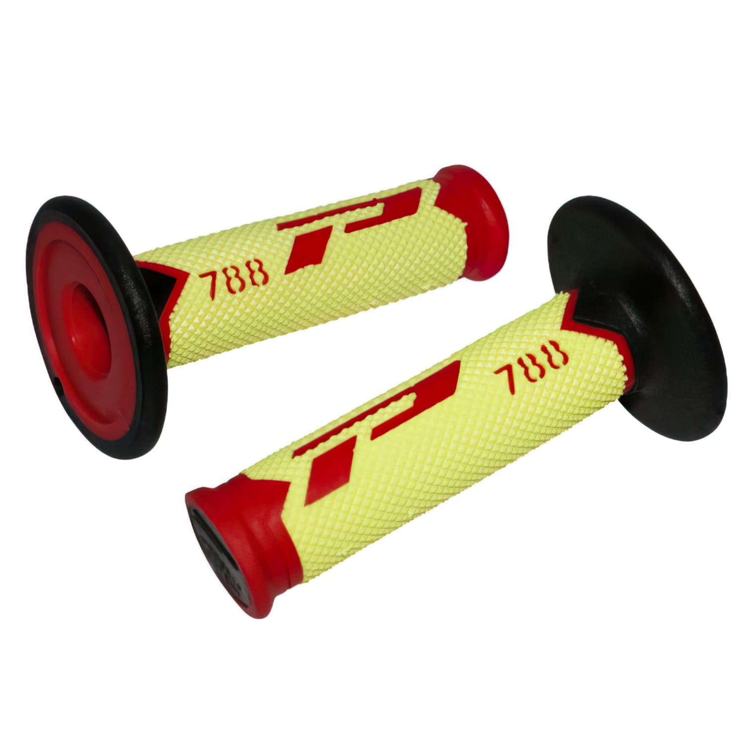 PG788-35514 Manopole ProGrip 788 triple density rosso/giallo fluo/nero, COD: PG788-35514