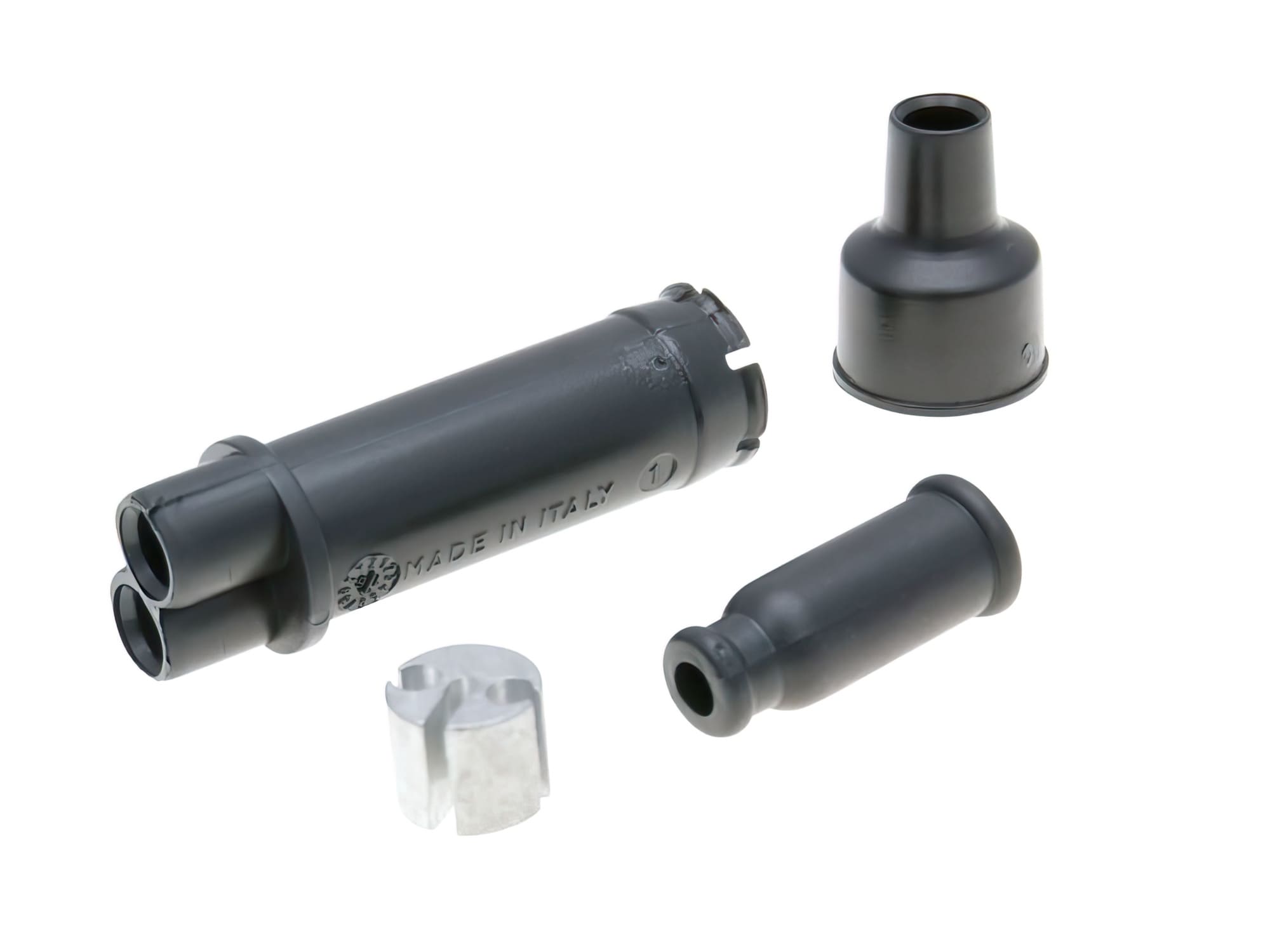 DOM37101RP Splitter cavo gas nero Malaguti Fifty / JX / MRX / RST, COD: DOM37101RP