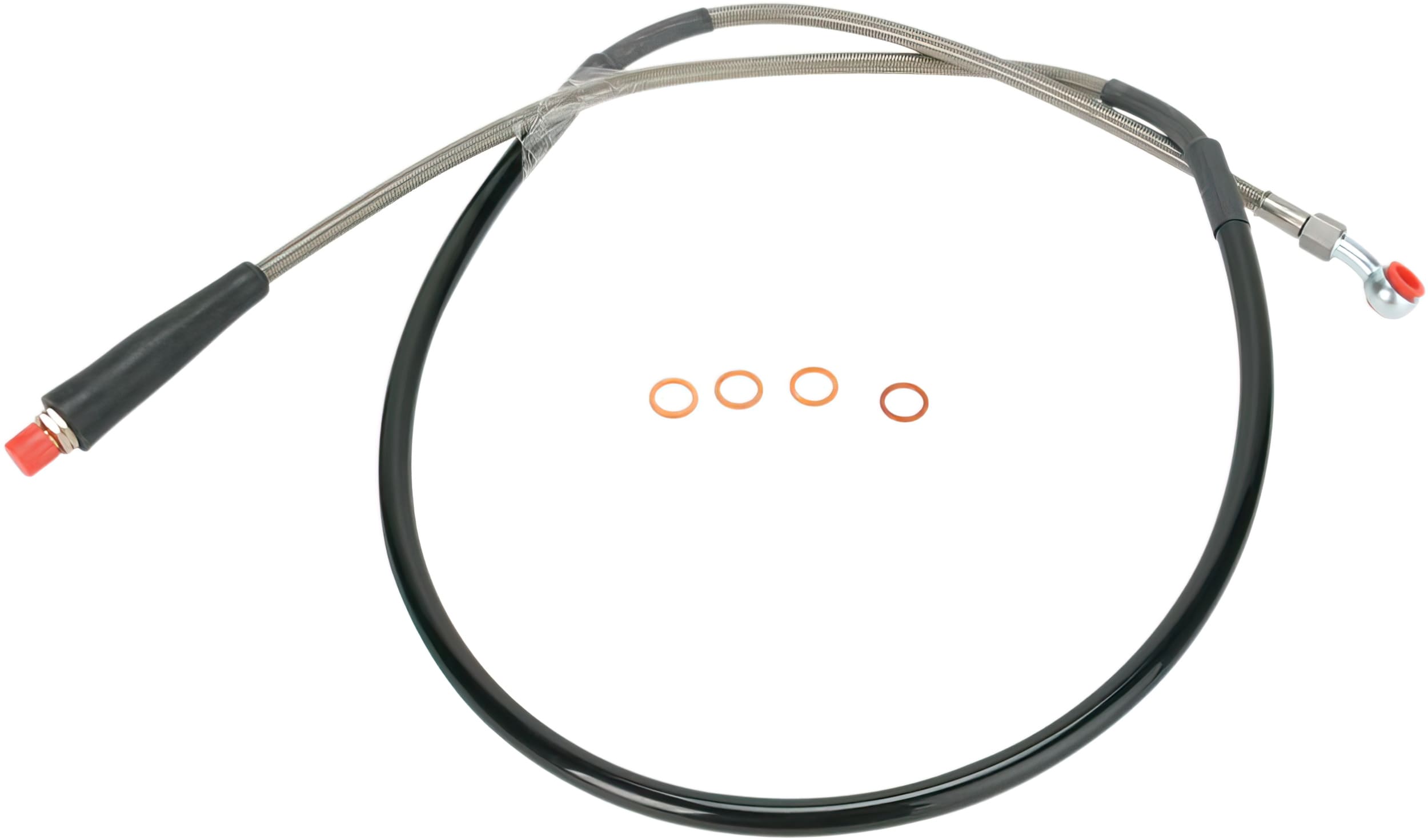 MRMS011035 Tubo Freno anteriore treccia d'acciaio Moose Racing RM 85, COD: MRMS011035