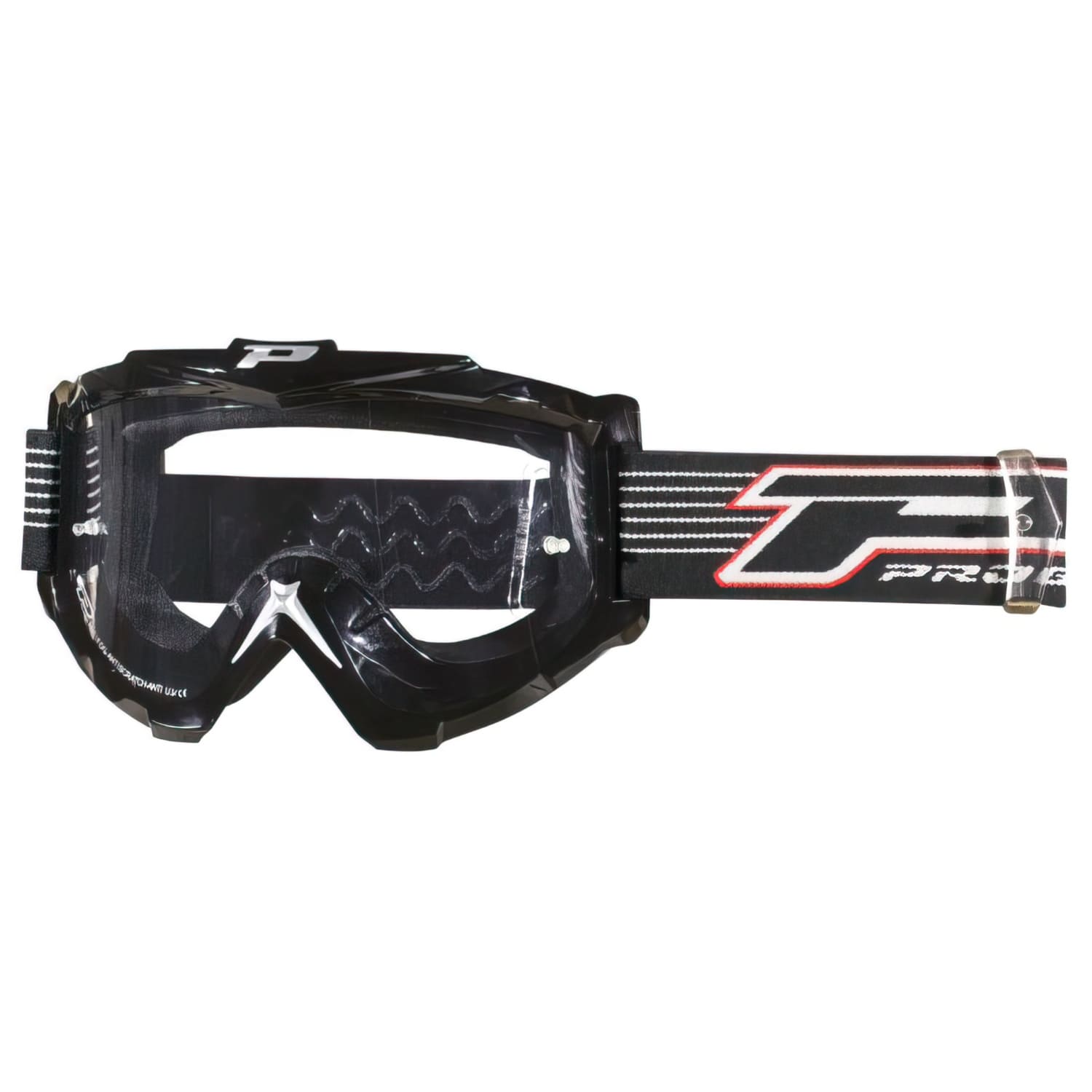 PG3301-1649 ProGrip 3301 Cross Mask Black Transparent