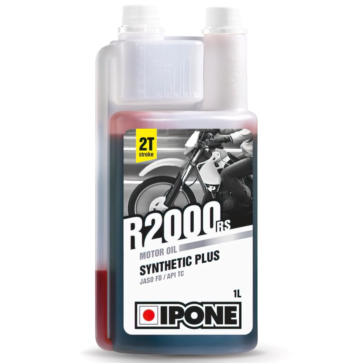 IP-R2000RS/1L Olio Motore 2 tempi Ipone R2000 RS semi-sintetico 1L, COD: IP-R2000RS/1L