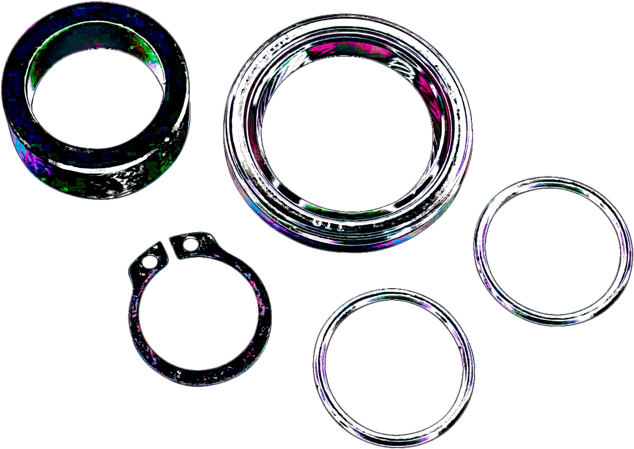 MR09350454 Kit paraolio pignone albero intermedio Moose Racing RM 125, COD: MR09350454