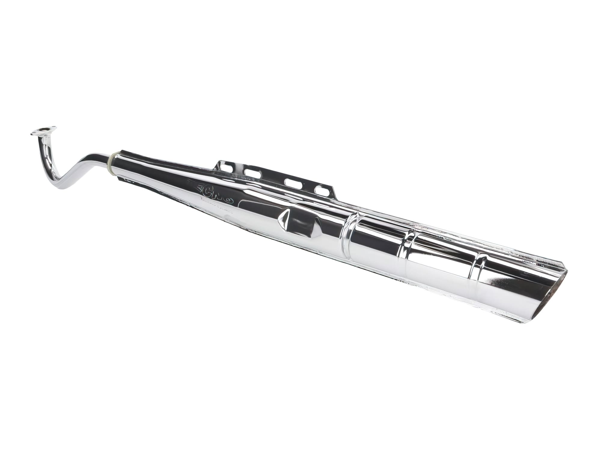 MOF-38975 Marmitta cromato d.22mm Puch Maxi (40 km/h)