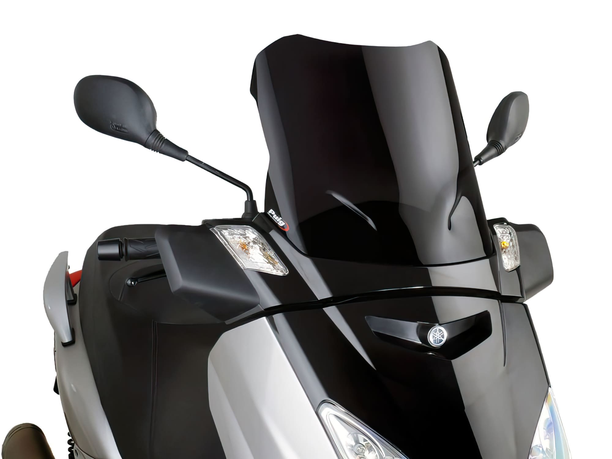 PUI5015N Parabrezza Puig V-Tech Line Touring nero Yamaha Xmax 125 YP125R 2006-09