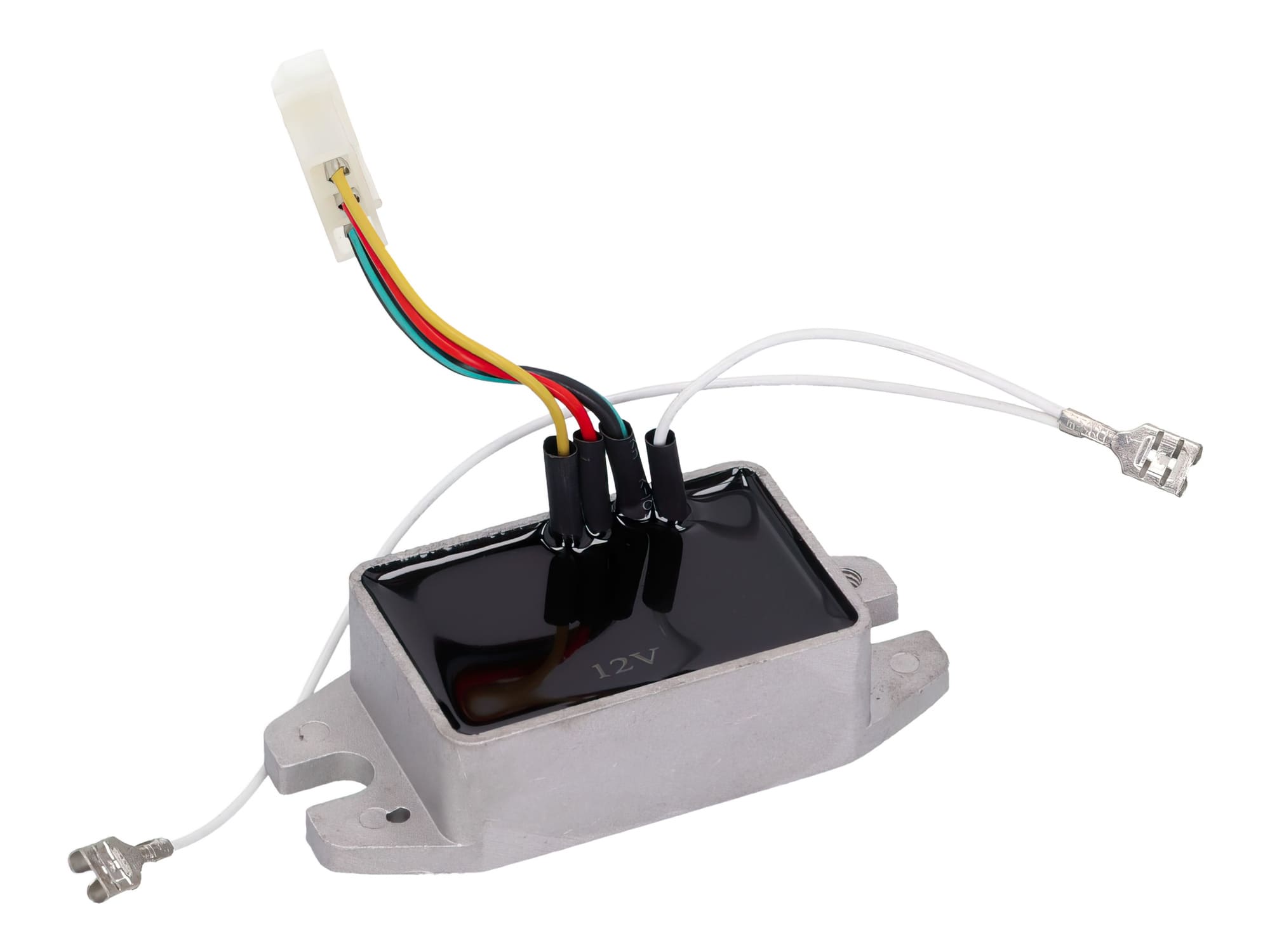 MOF-39266 Regolatore / Raddrizzatore tipo R54 12V Simson Schwalbe KR51/1/KR51/2 / S50 / S51 / S53 / S70 / S83 / Star SR4-2 / Sperber SR4-3 / Habicht SR4-4 / SR50 / SR80, COD: MOF-39266