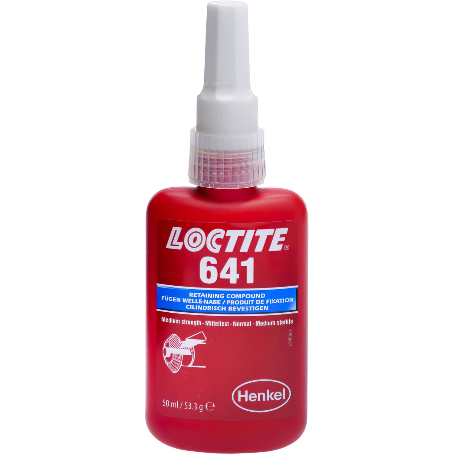 LOCT-494114 Adesivo per cuscinetti media resistenza Loctite 641 50ml, COD: LOCT-494114