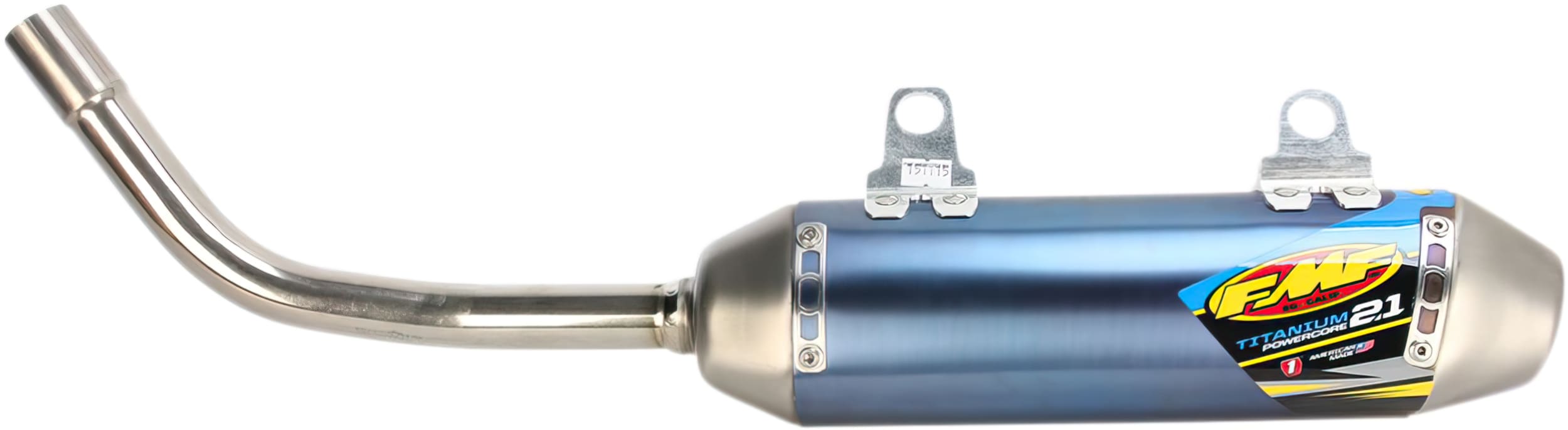 FMF18211714 Silenziatore FMF Powercore 2.1 titanio SX 250 / TE 300, COD: FMF18211714