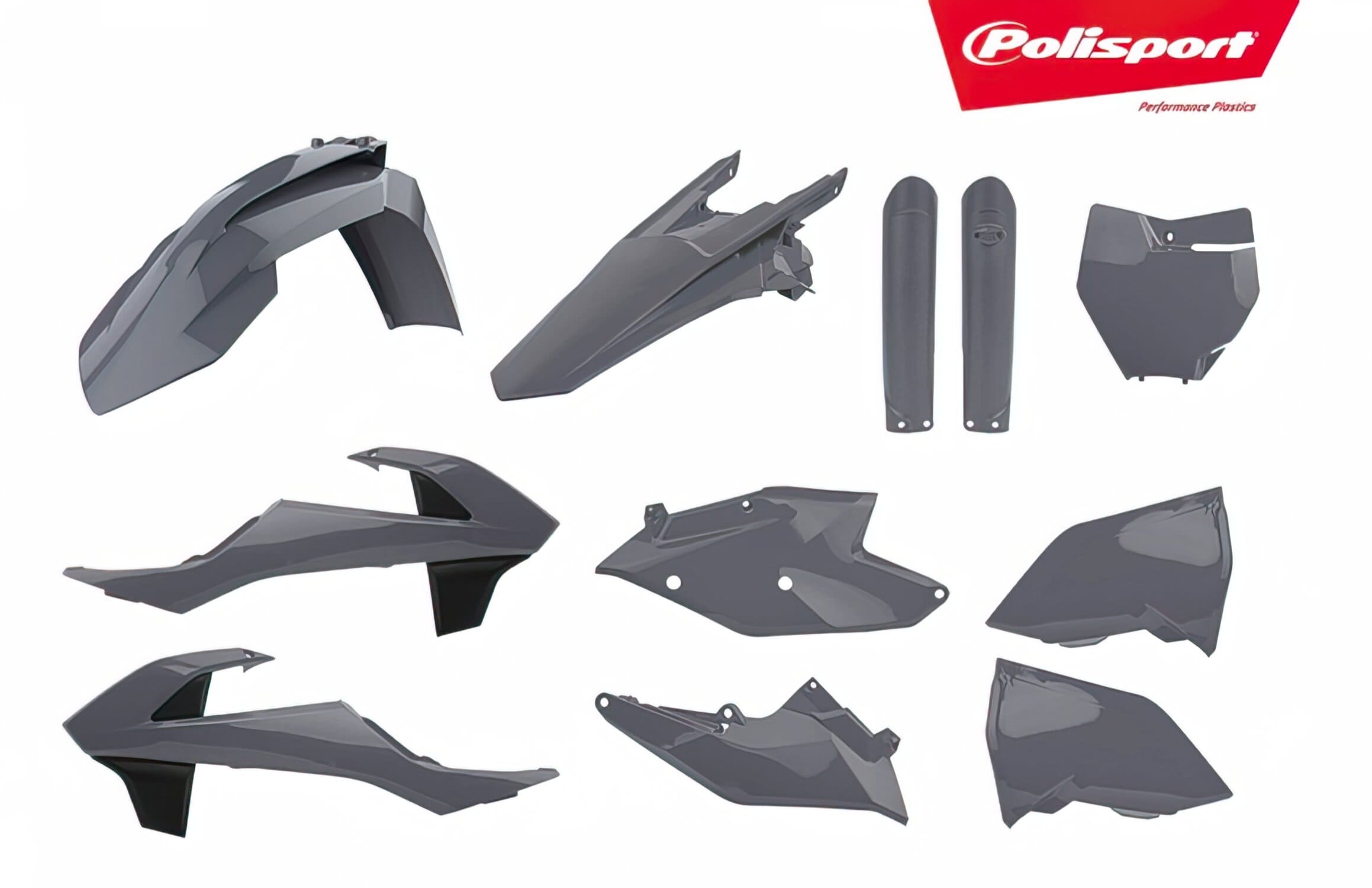 POL-90825 Kit Carena Polisport KTM SX / SX-F grigio Nardo