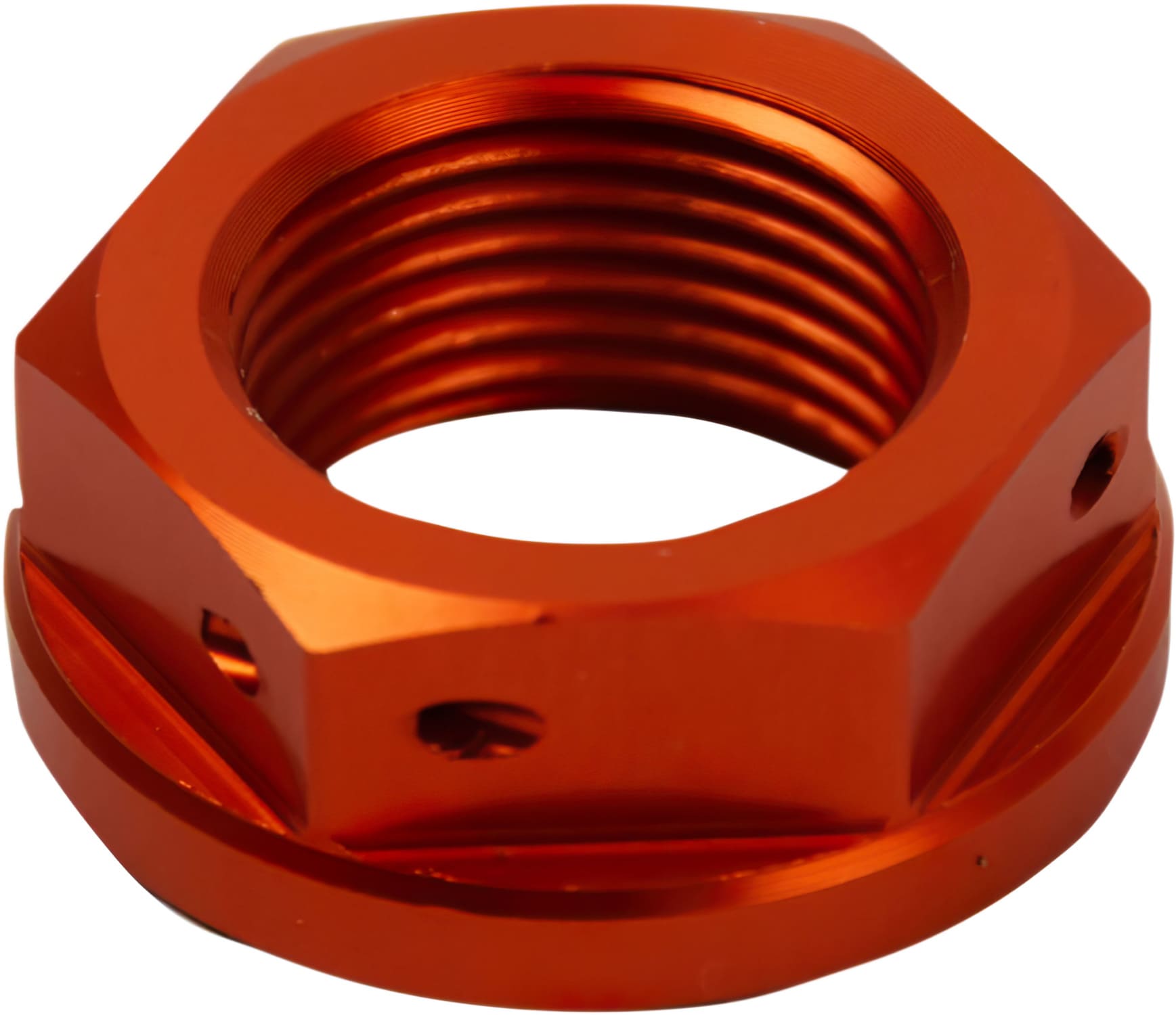 SC-38500420 Dado testa di sterzo Scar KTM 50 / 65 arancione, COD: SC-38500420