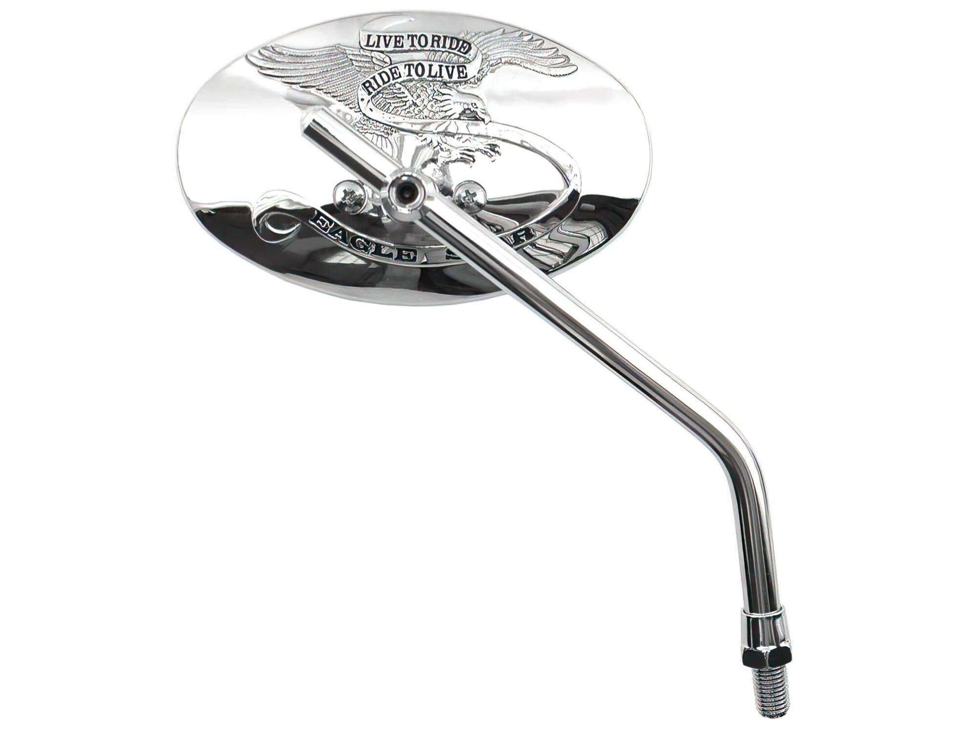 VCE342 Specchietto sinistra Vparts / destra universal / Motorrad / chrome, COD: VCE342