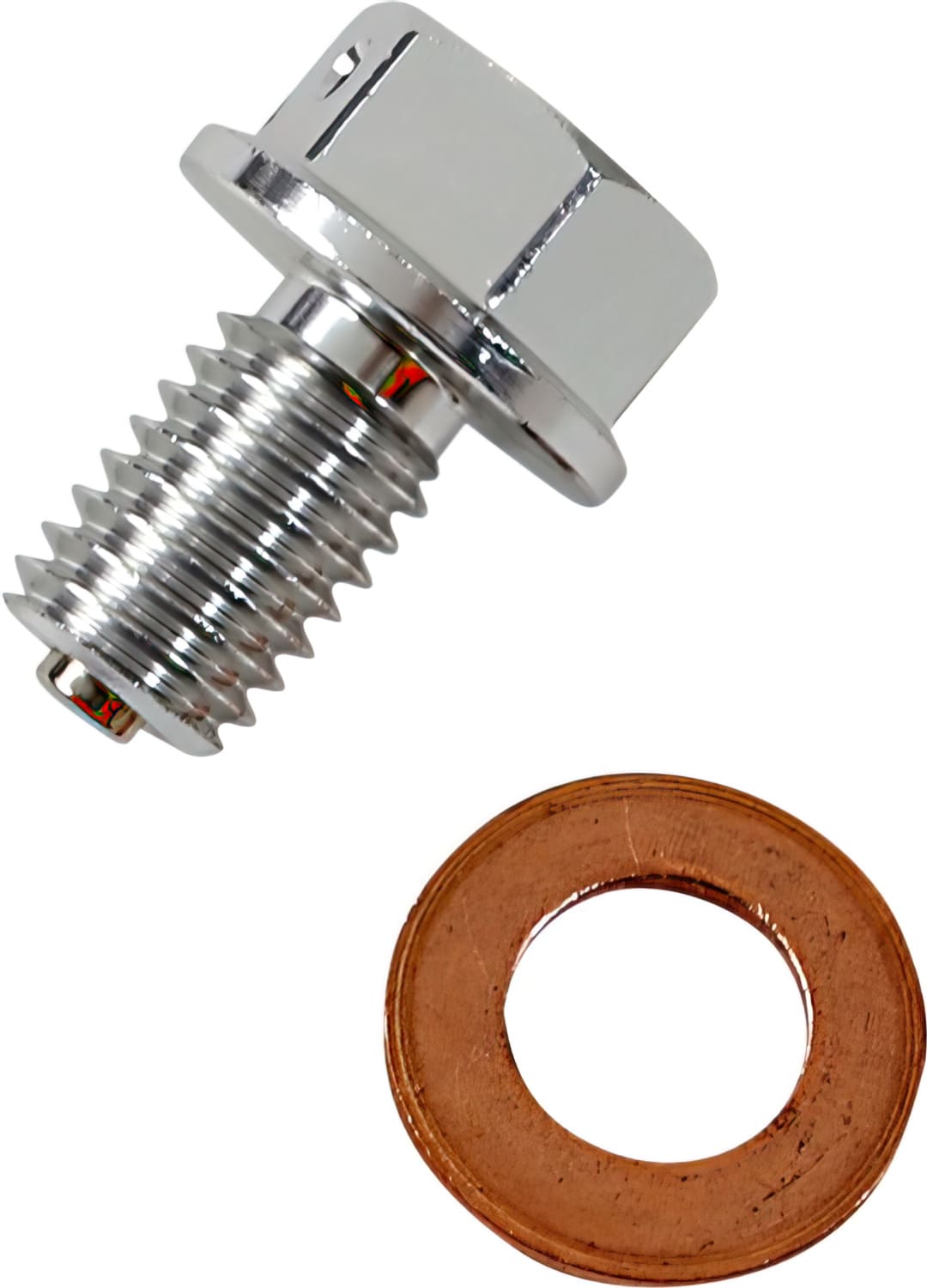 MR09200193 Moose Racing KX / KXF Magnetic Oil Drain Screw Silver