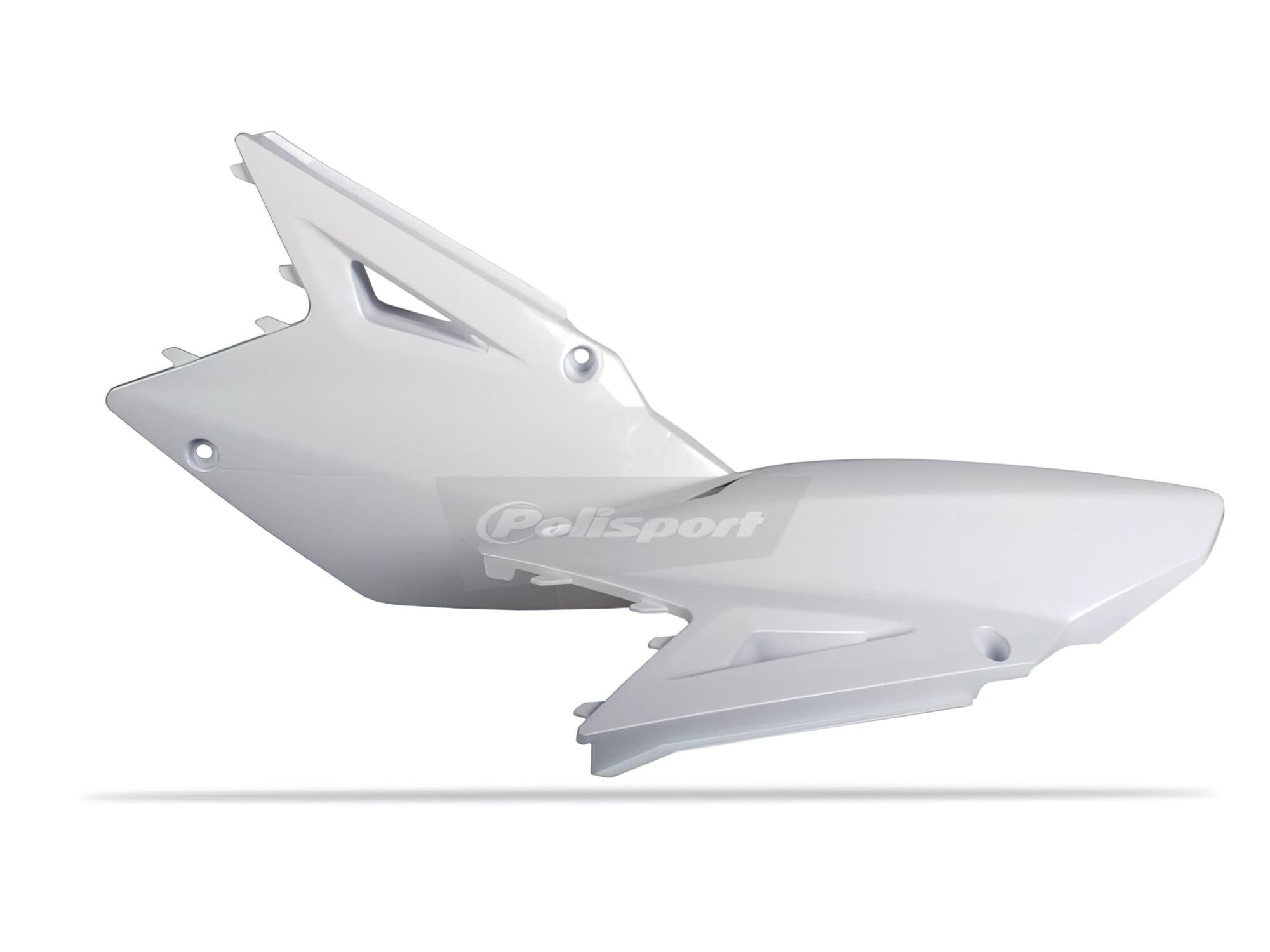 POL-PS417W08 Side Fairings Polisport RMZ 450 08-17 white