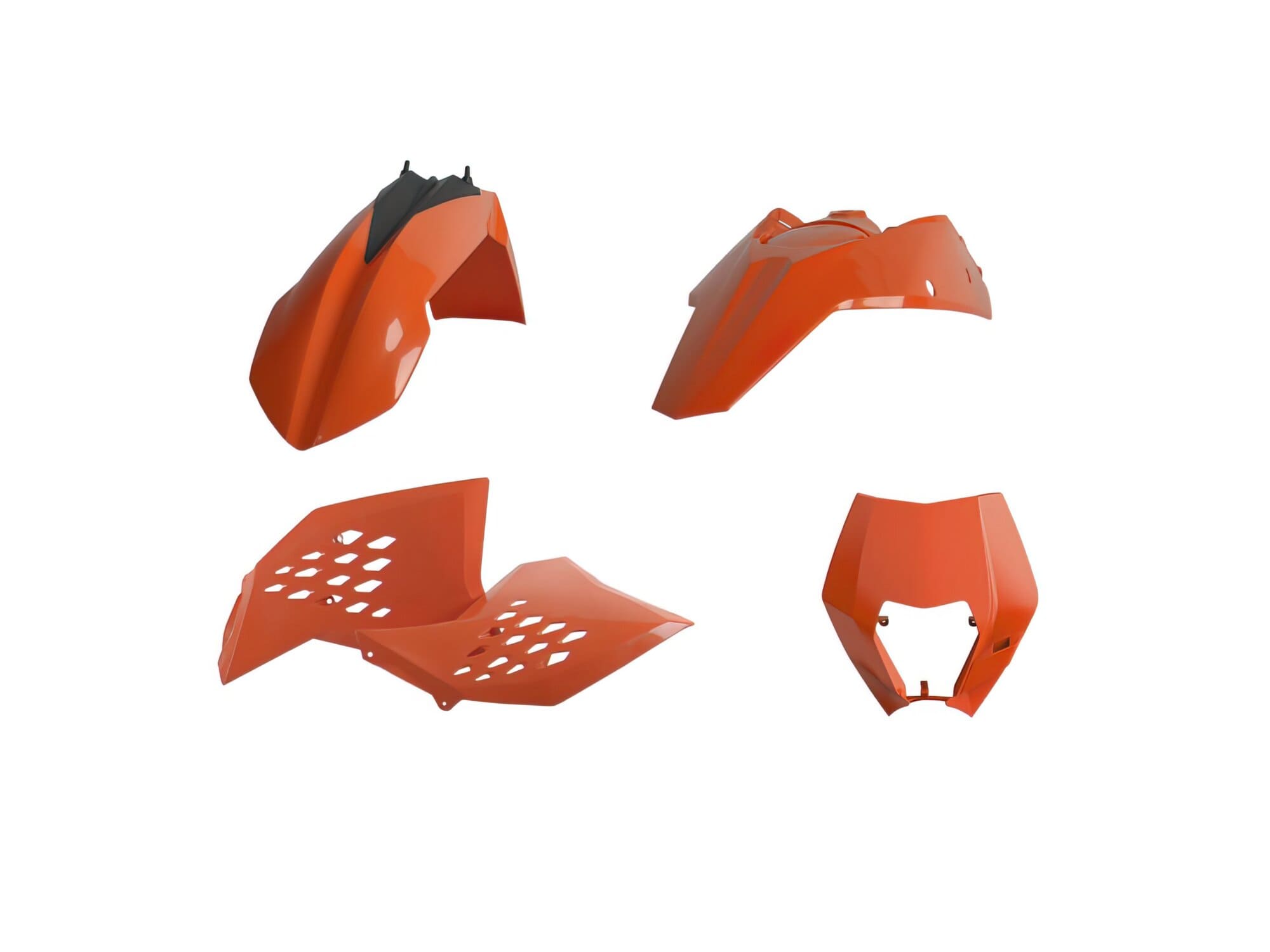POL-90852 Polisport Fairing Kit Original Color (08-11) KTM EXC