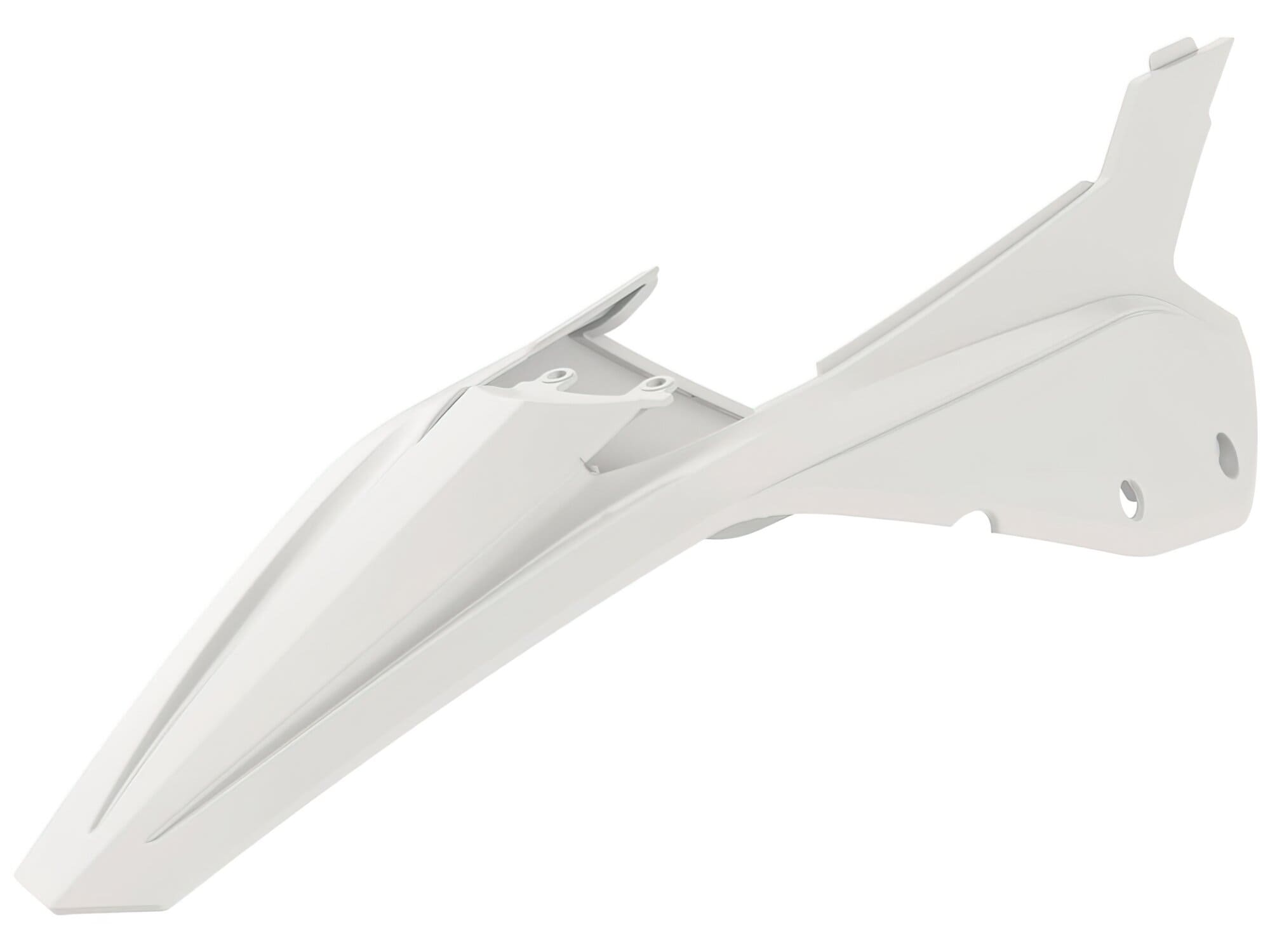 POL-8684900004 Parafango posteriore Polisport + Carene laterali bianco Beta RR