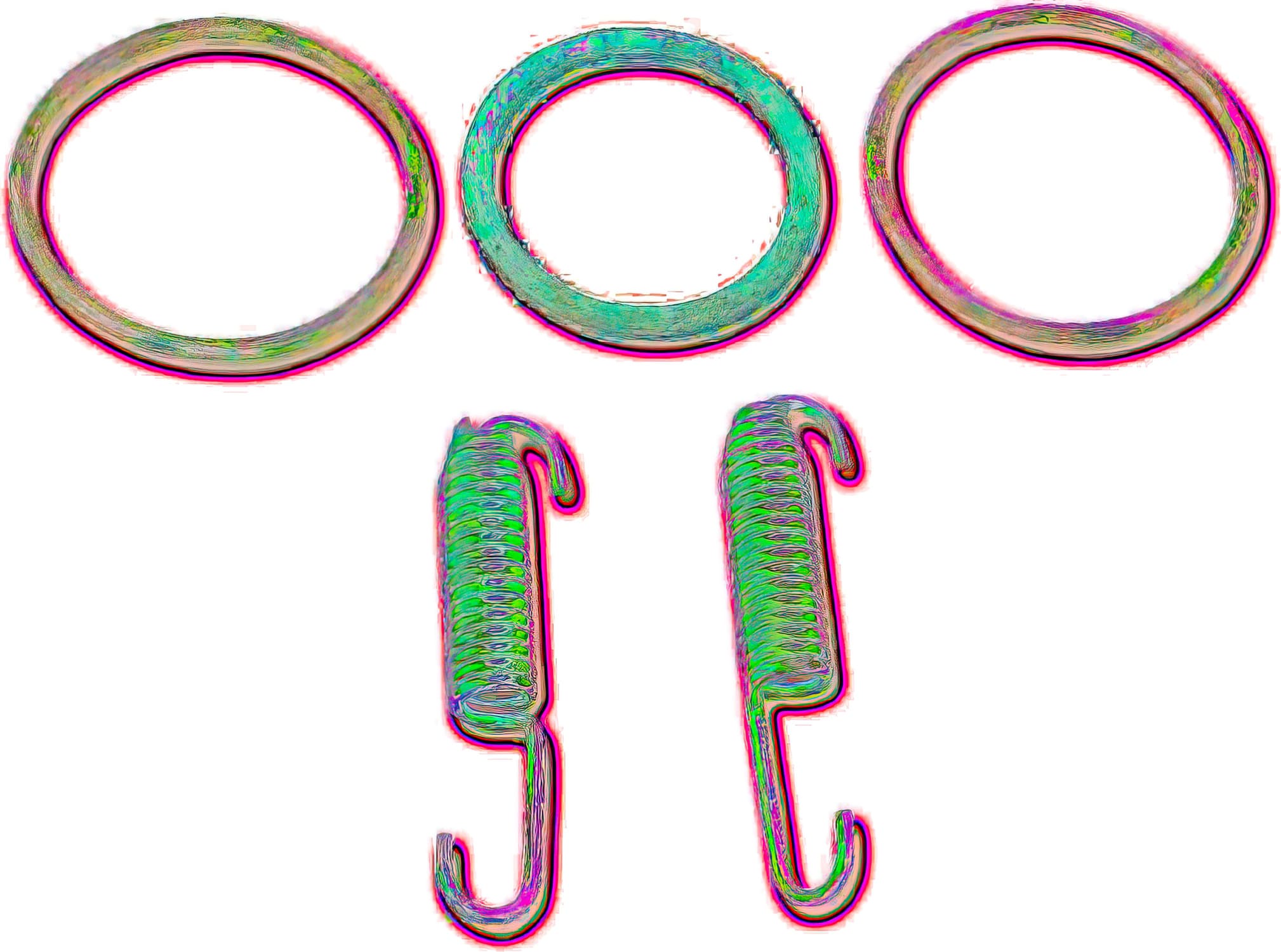 MR09345299 Kit guarnizione scarico Moose Racing KX 250, COD: MR09345299