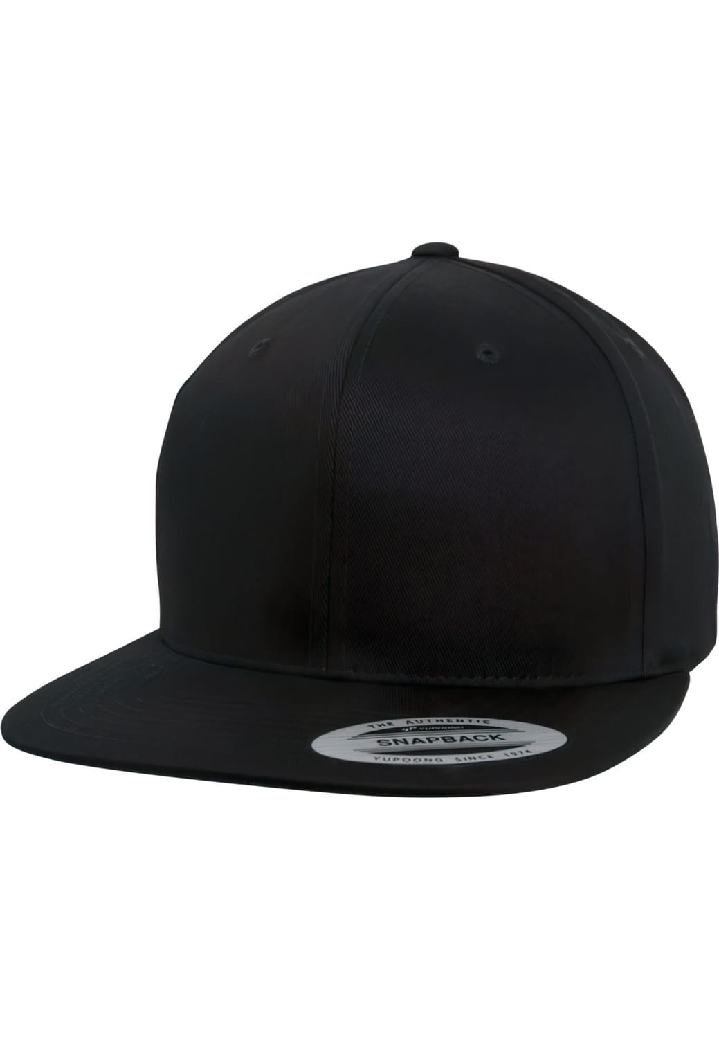 FF-6089OC-00007-0050 Black Organic Cotton Flexfit snapback cap