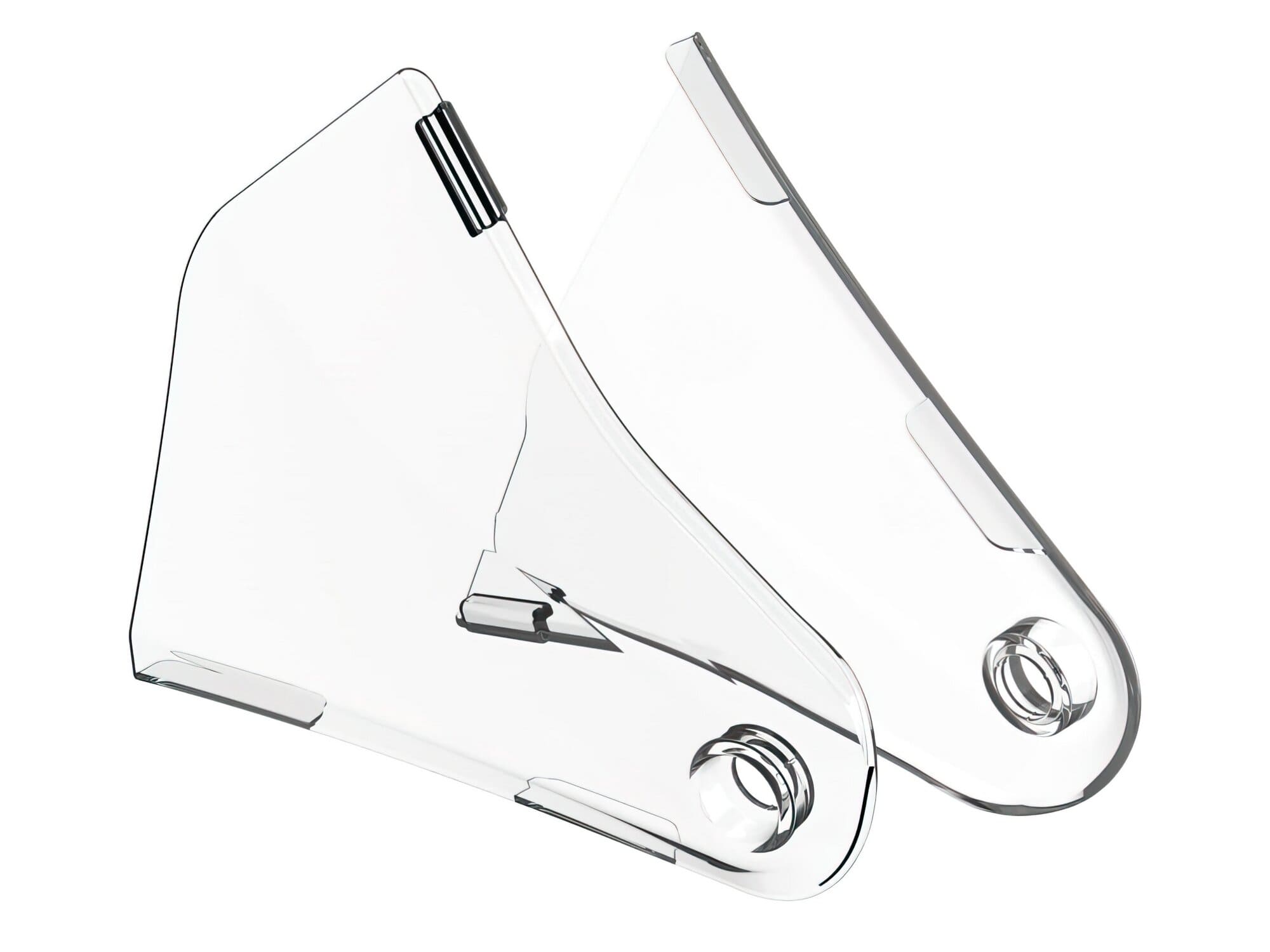 POL-8472100001 Protezione kit deco carene laterali Polisport trasparente Honda CRF 250 / 450, COD: POL-8472100001