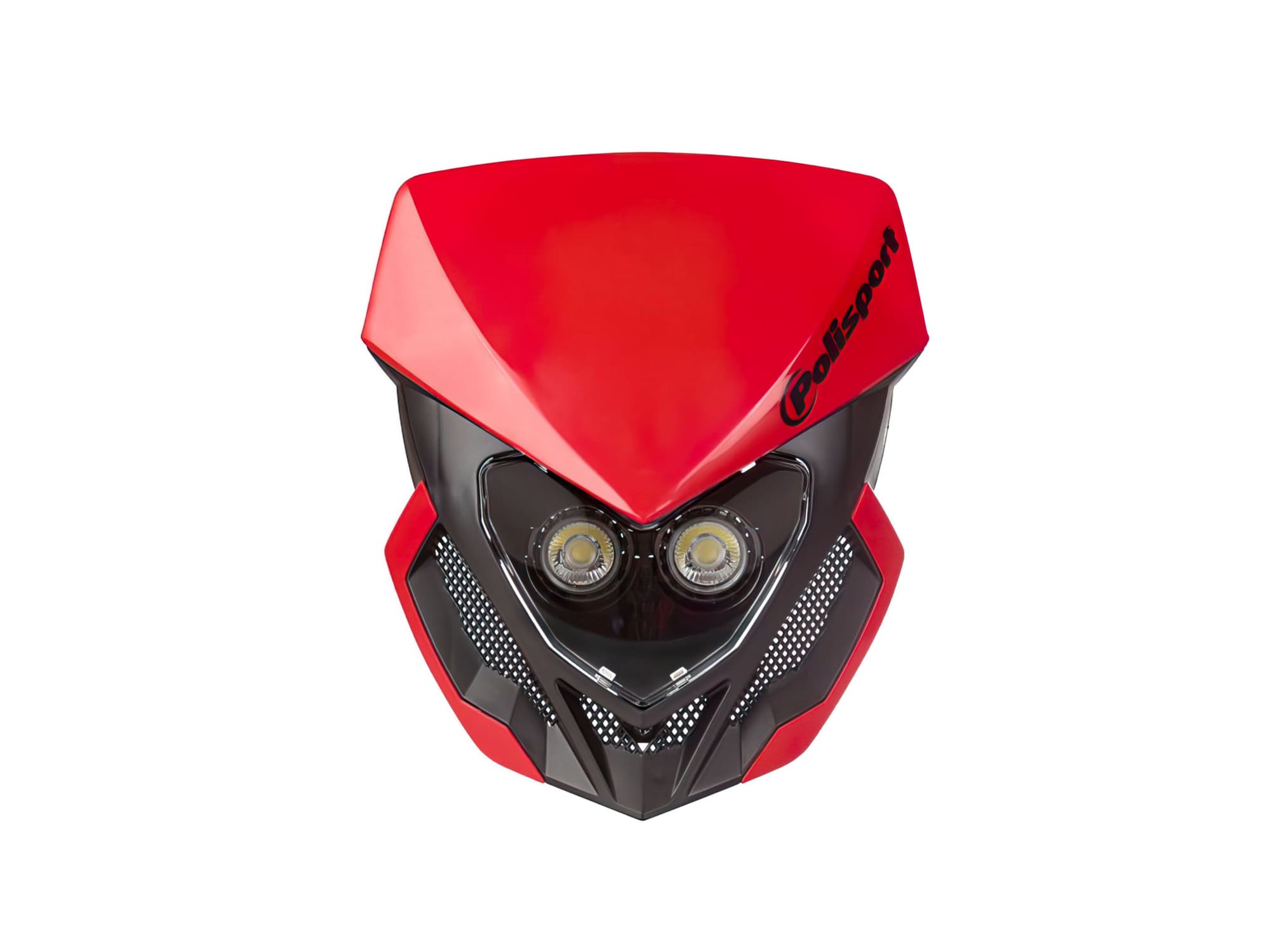 POL-8412400001 Faro Polisport Lookos Evo rosso / nero