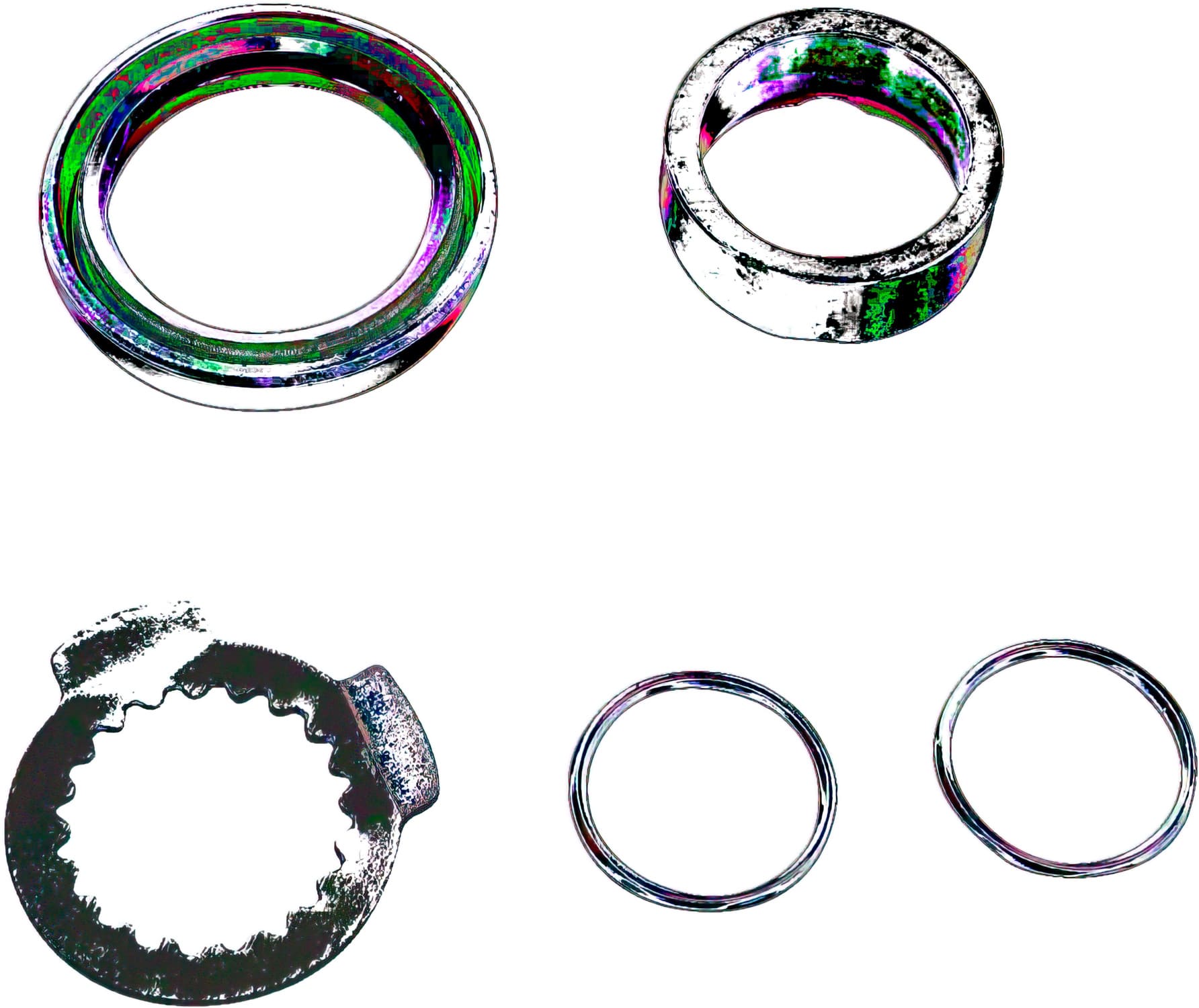 MR09350848 Kit paraolio pignone albero intermedio Moose Racing YZF 250, COD: MR09350848