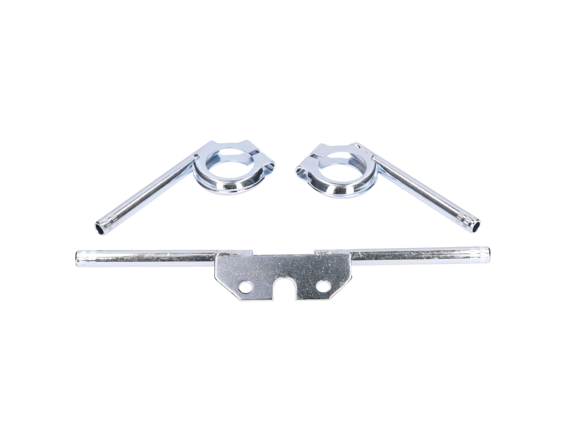 MOF-40727 Set staffe montaggio frecce anteriore / posteriore zincato 10 mm Simson S50 / S51 / S70, COD: MOF-40727