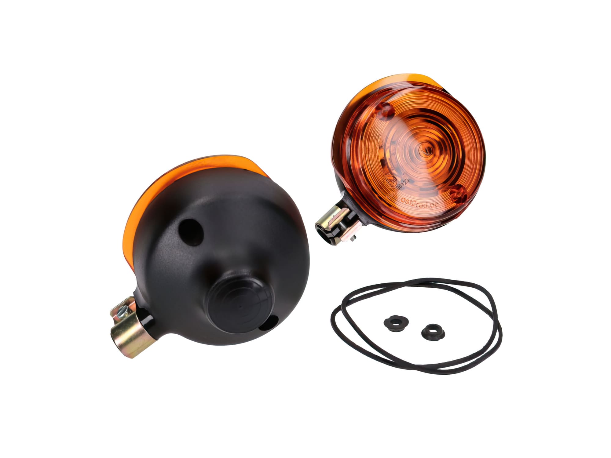 MOF-41736 Frecce anteriori tonde Simson S50 / S51 / S70 / SR50 / SR80 / MZ TS 250 / ETZ 125 / ETZ 150 / ETZ 250 omologato CE, COD: MOF-41736