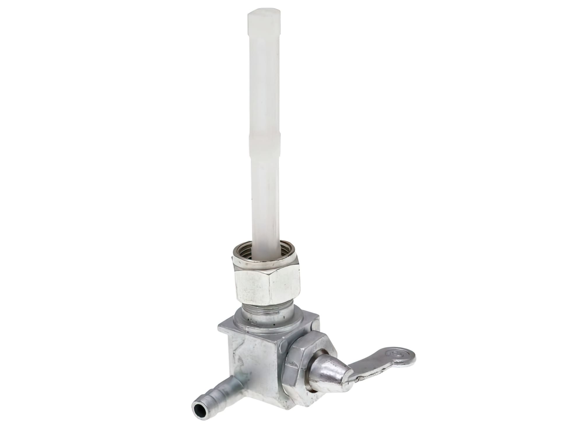 IP34461 Rubinetto benzina manuale con leva in metallo Tomos A3 / A35 (montaggio dado a manicotto)