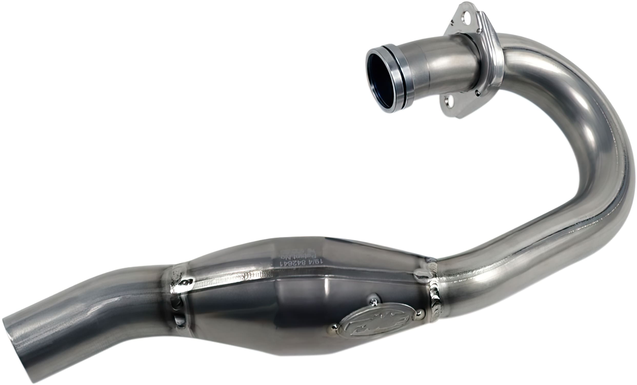 FMF18220493 Collettore Marmitta FMF Megabomb titanio RM-Z 250, COD: FMF18220493