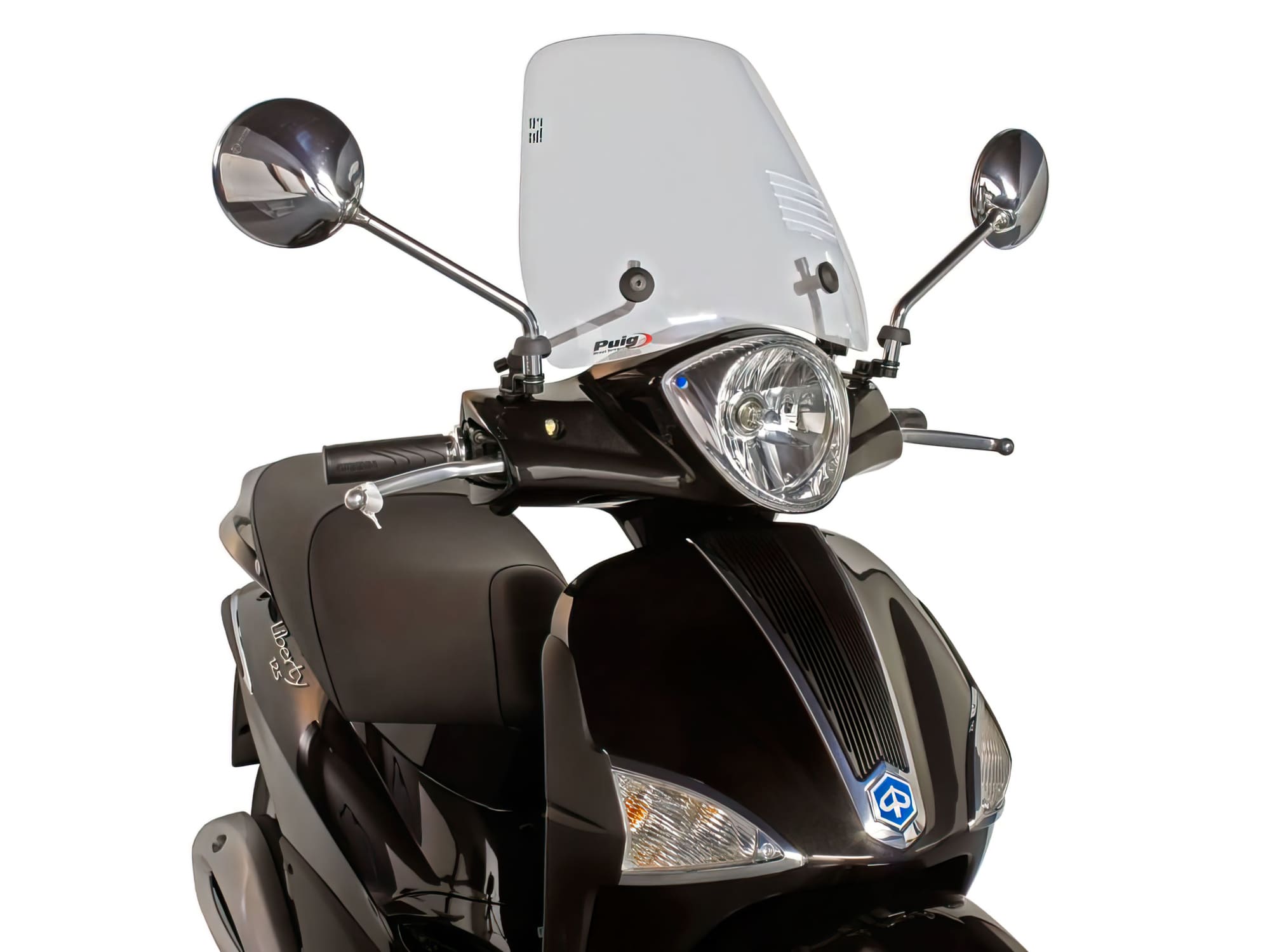 PUI5672W Puig Trafic Windshield Clear Piaggio Liberty 50 / 125 2004-10