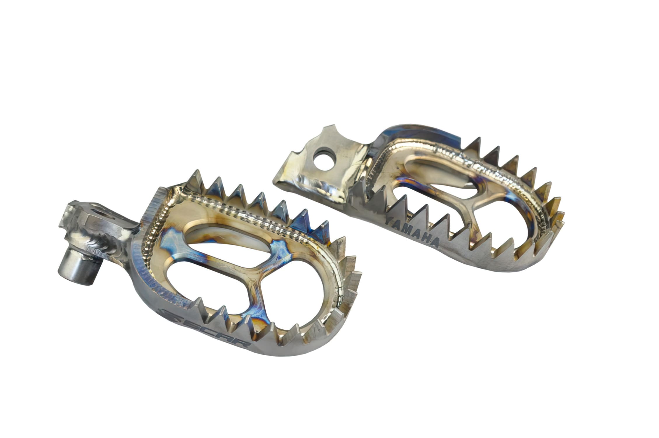 SC-16201939 Poggiapiedi Scar Titanio anti-mud YZ / YZF / KX, COD: SC-16201939