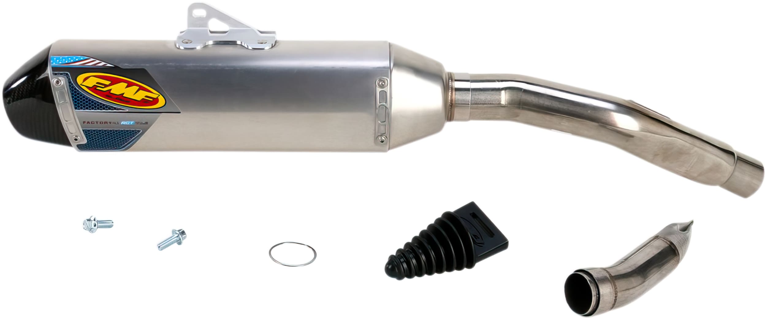 FMF18211392 Silenziatore FMF Factory 4.1 inox / alluminio KXF 450, COD: FMF18211392