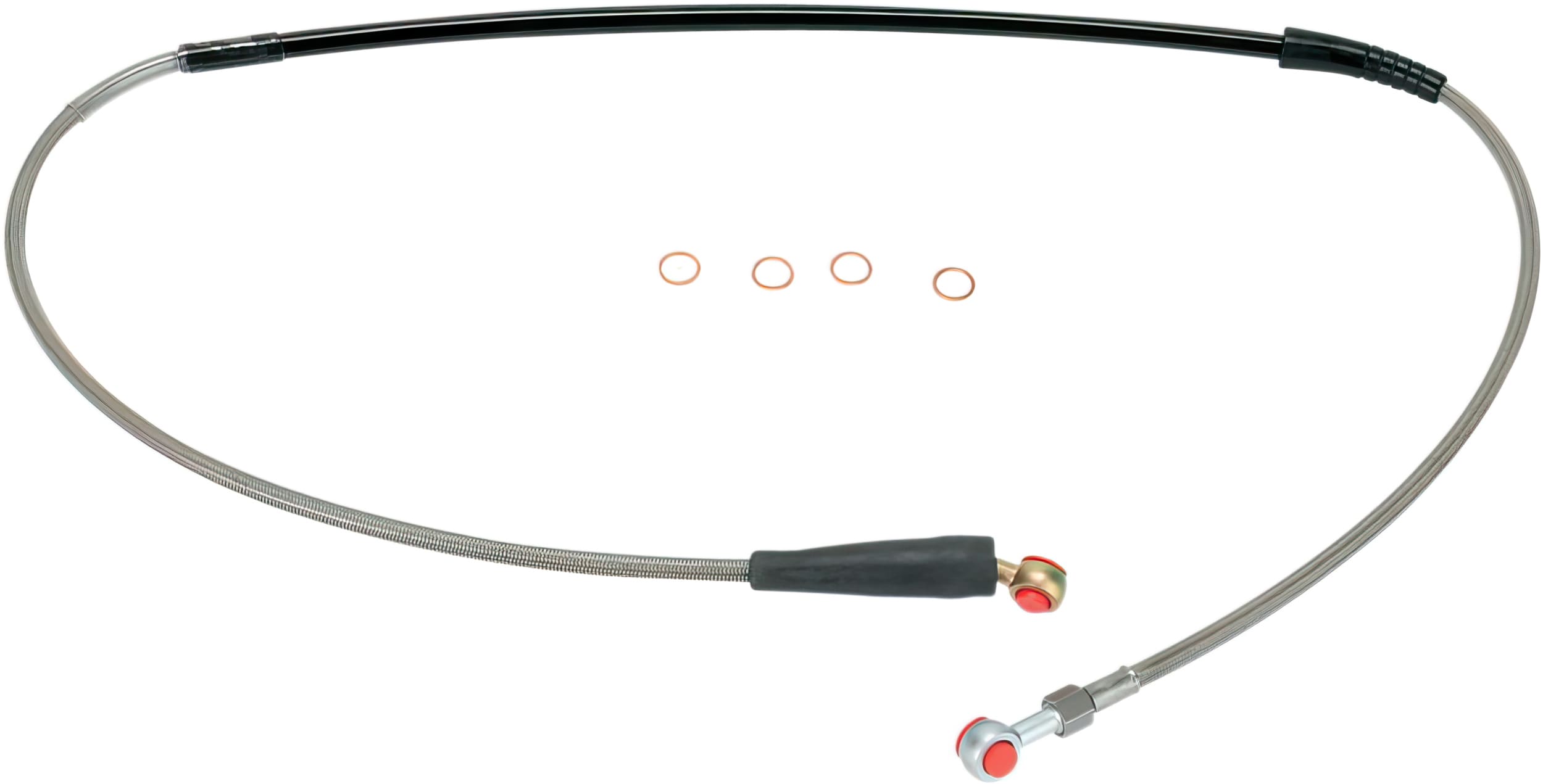 MR17410975 Tubo Freno anteriore treccia d'acciaio Moose Racing CR 85, COD: MR17410975