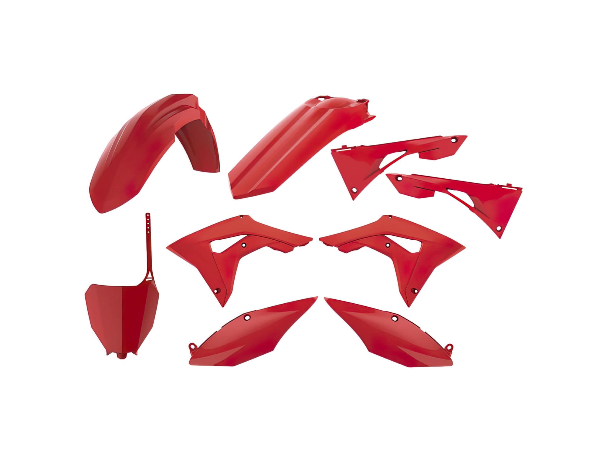 POL-90722 Kit Carena Polisport rosso Honda CRF250R / 450R, COD: POL-90722