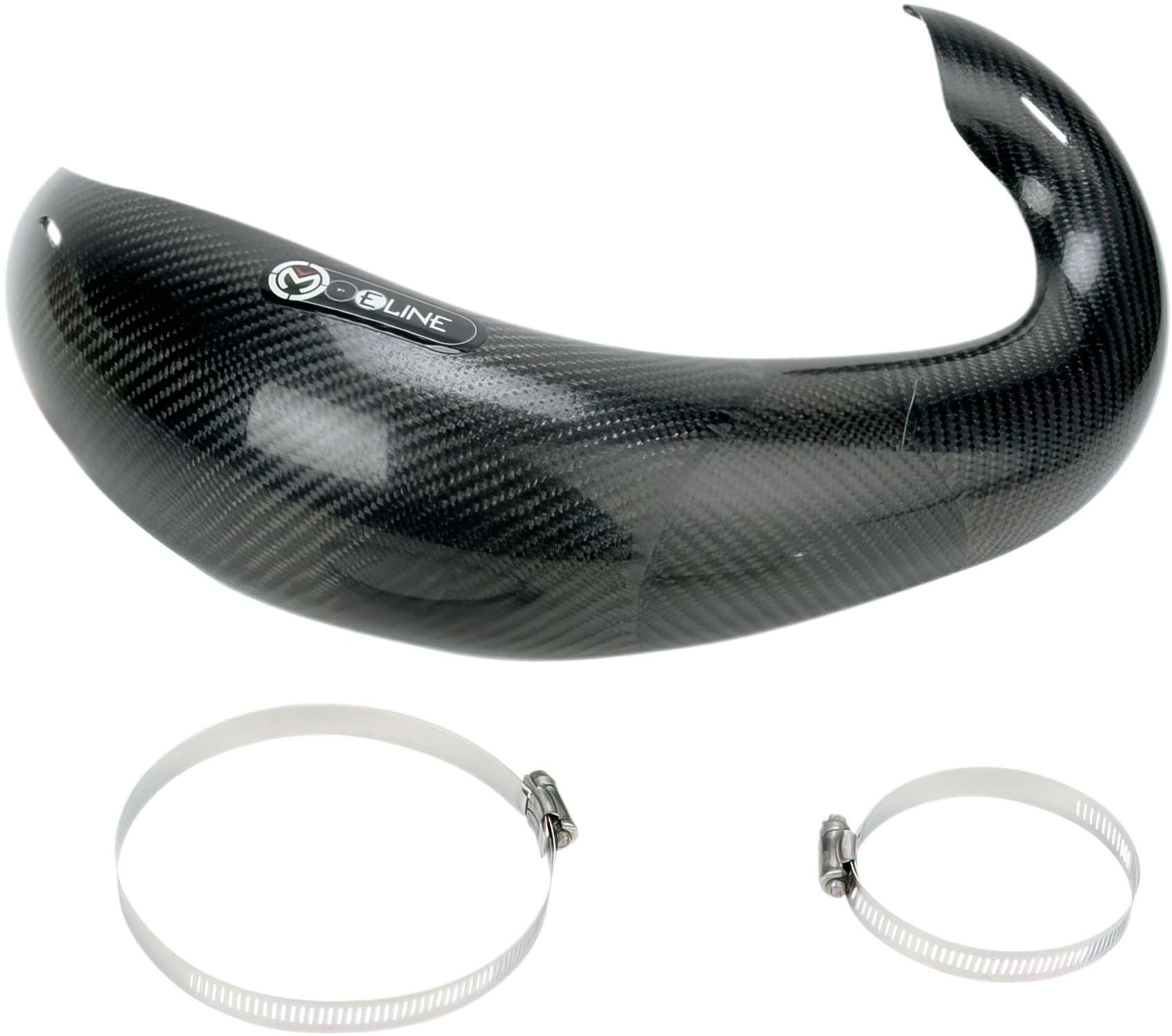 MR18610184 Protezione Scarico carbone 2T Moose Racing FMF CR 250, COD: MR18610184