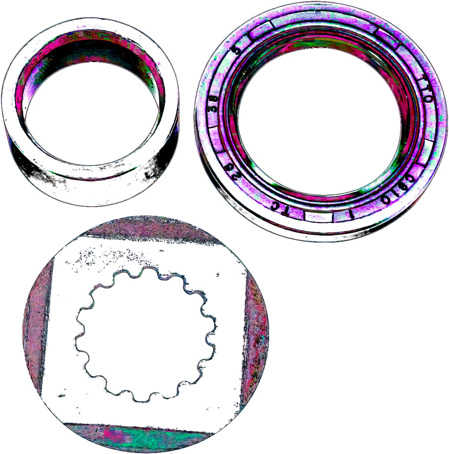 MR09350449 Kit paraolio pignone albero intermedio Moose Racing YZ 125, COD: MR09350449