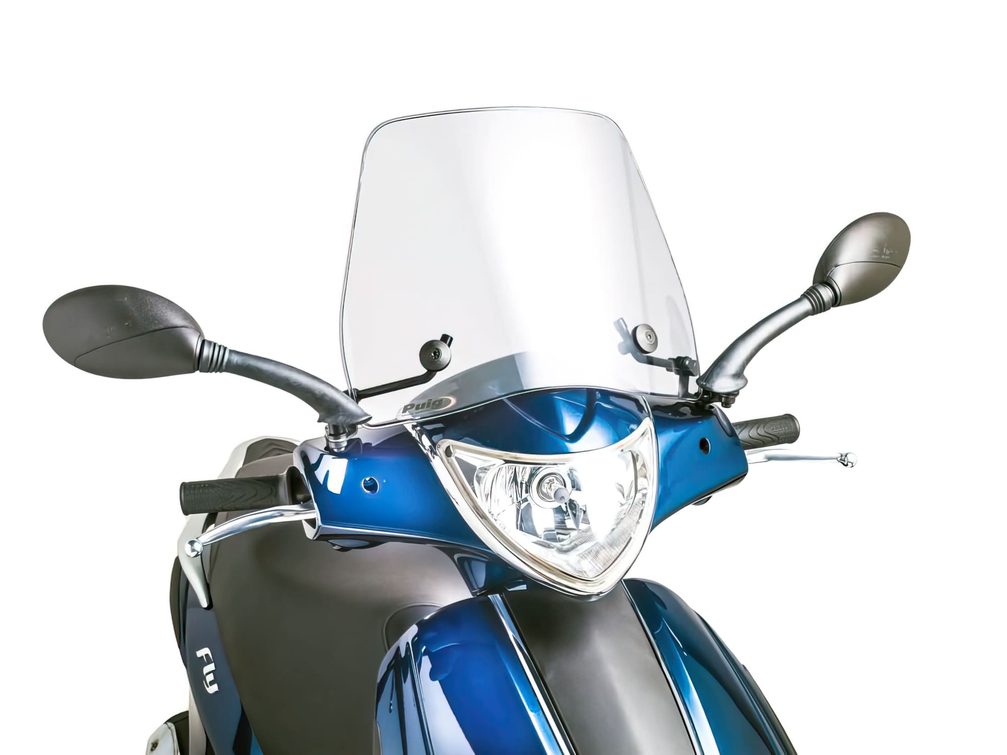 PUI6533W Puig Trafic Windshield Clear Piaggio Fly 50 2005-14