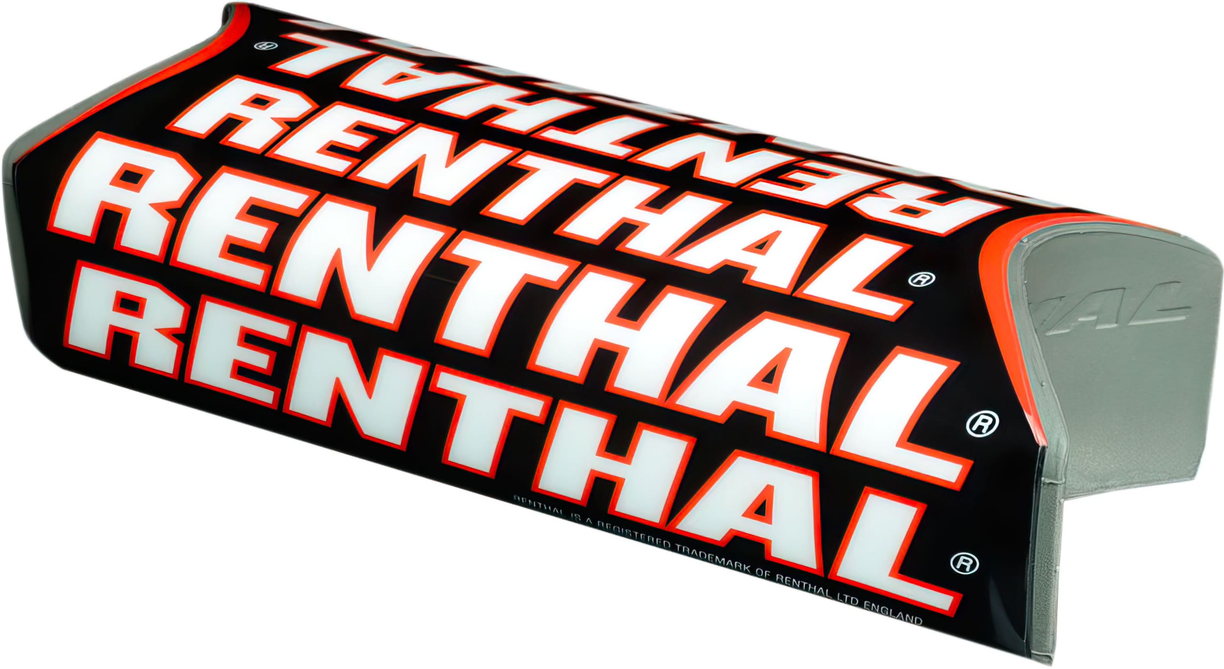 REN-06013216 Renthal Team Crossbar-Free Handlebar Pad Black/Red