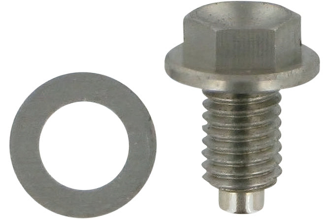 MR09200197 Moose Racing Magnetic Oil Drain Screw Husqvarna TC / FC / TE / FE silver