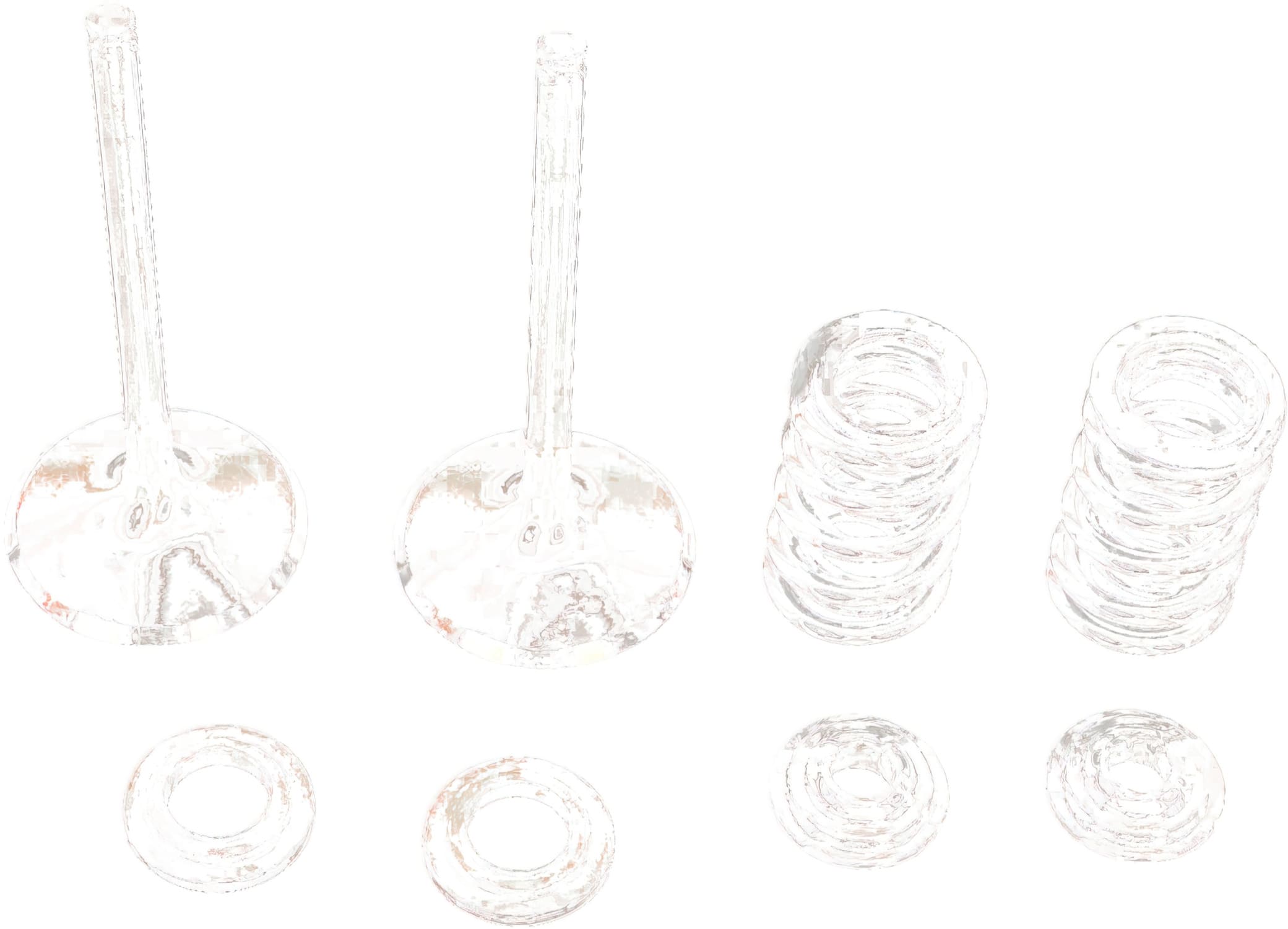 MR09262467 Kit valvole aspirazione inox Moose Racing SX-F 250, COD: MR09262467