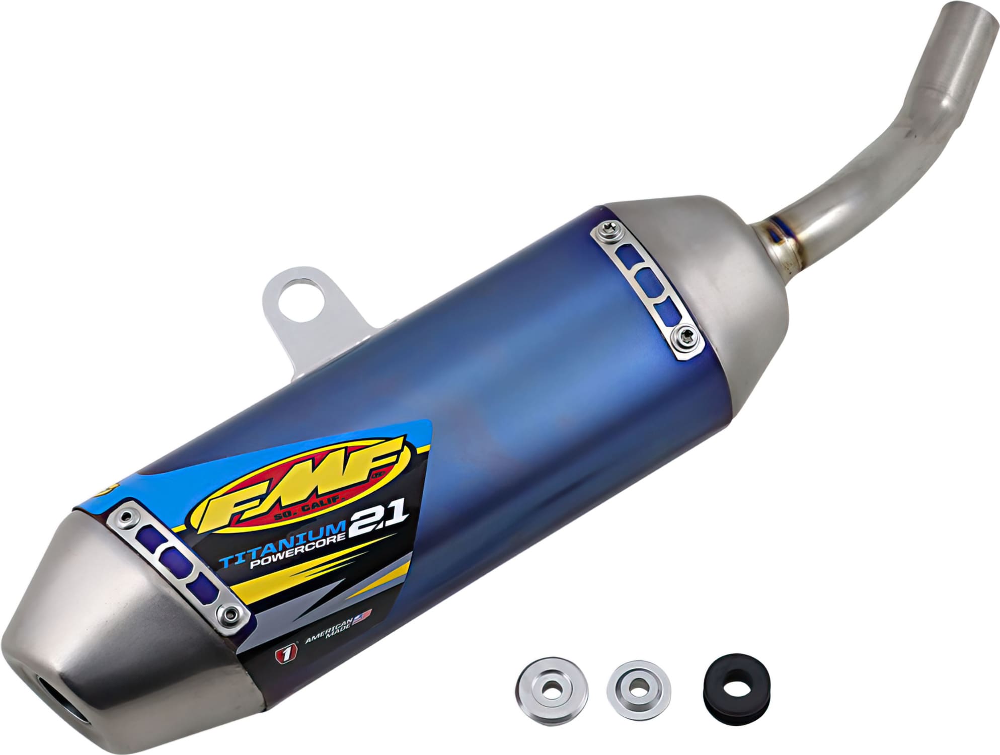 FMF18211748 Silenziatore FMF Powercore 2.1 titanio SX / TC 125