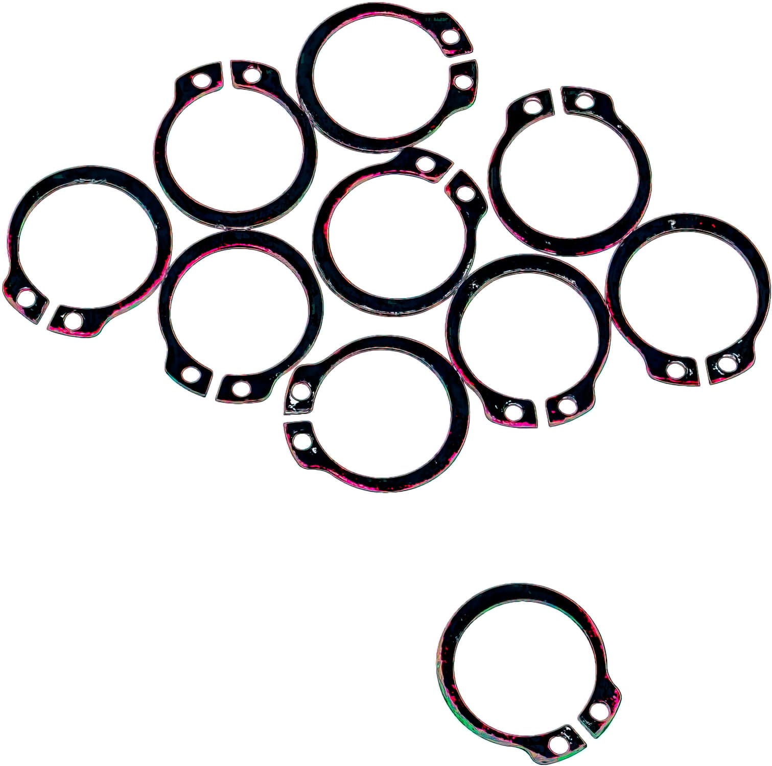 MR09350489 Anelli tenuta pignone (x10) Moose Racing KX / RM 125