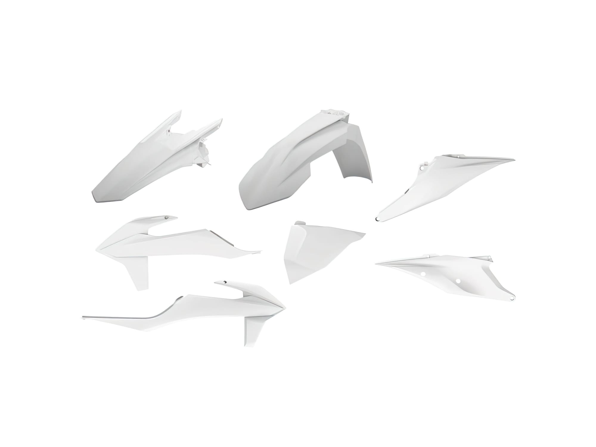 POL-90910 Kit Carena Polisport bianco KTM XC-W / EXC, COD: POL-90910