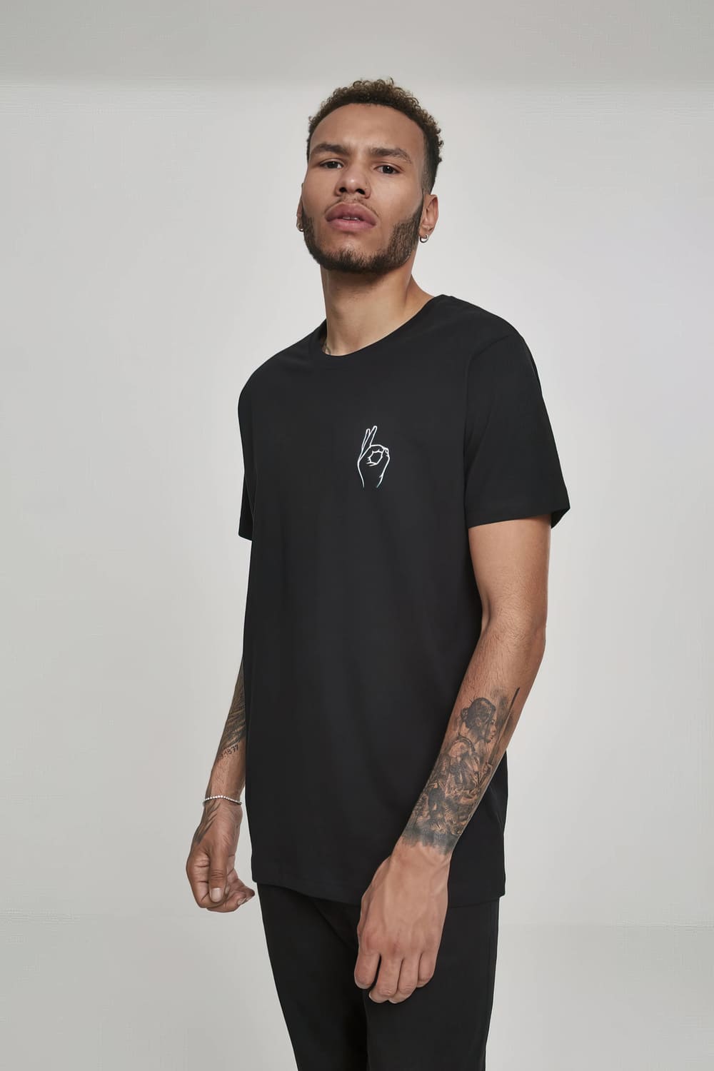 MT1485-00007-0060 T-shirt Easy Sign nero XXL